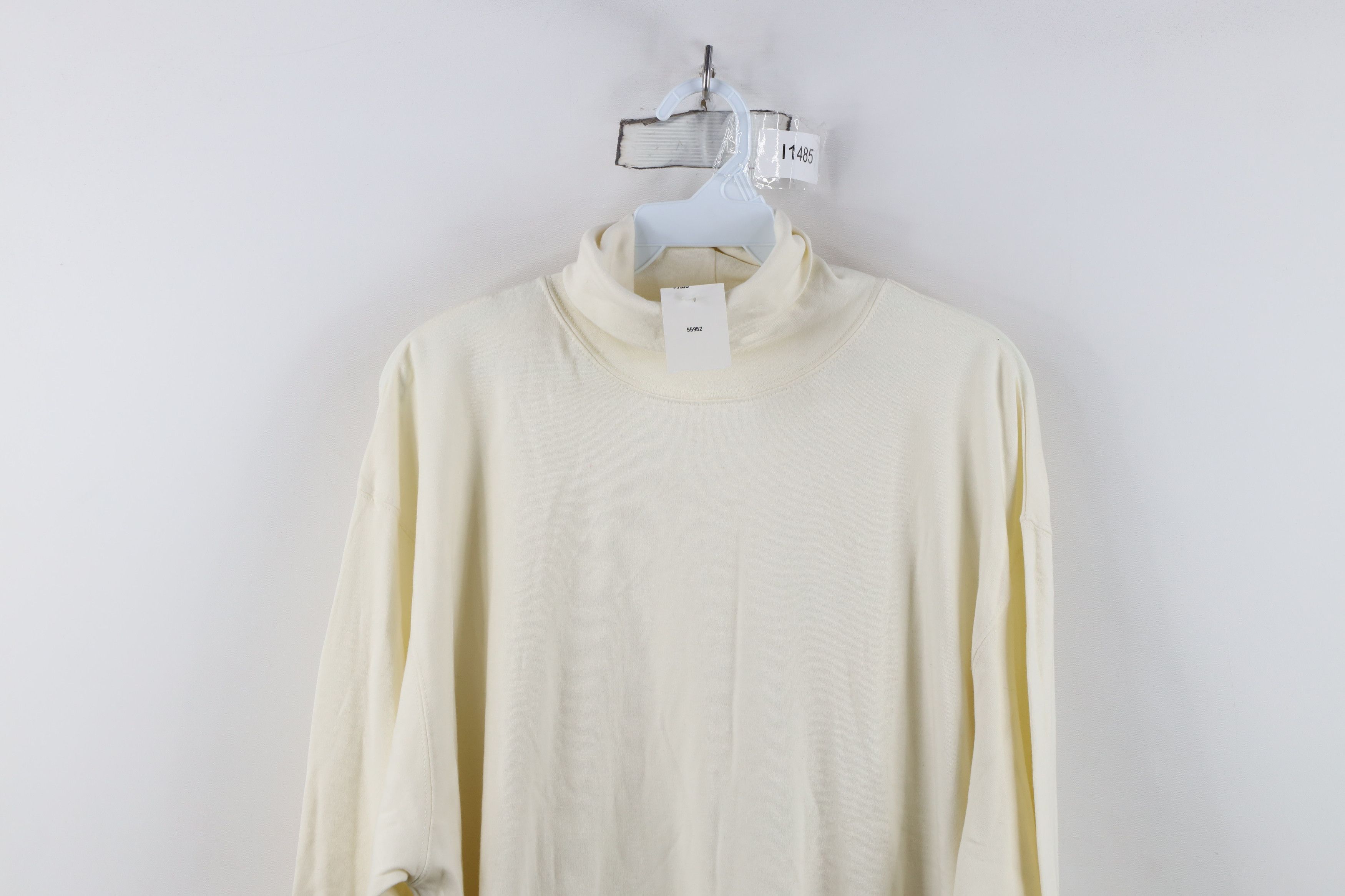 J.Crew Deadstock Vintage 90s J Crew Long Sleeve Turtleneck T-Shirt Size US XL / EU 56 / 4 - 2 Thumbnail