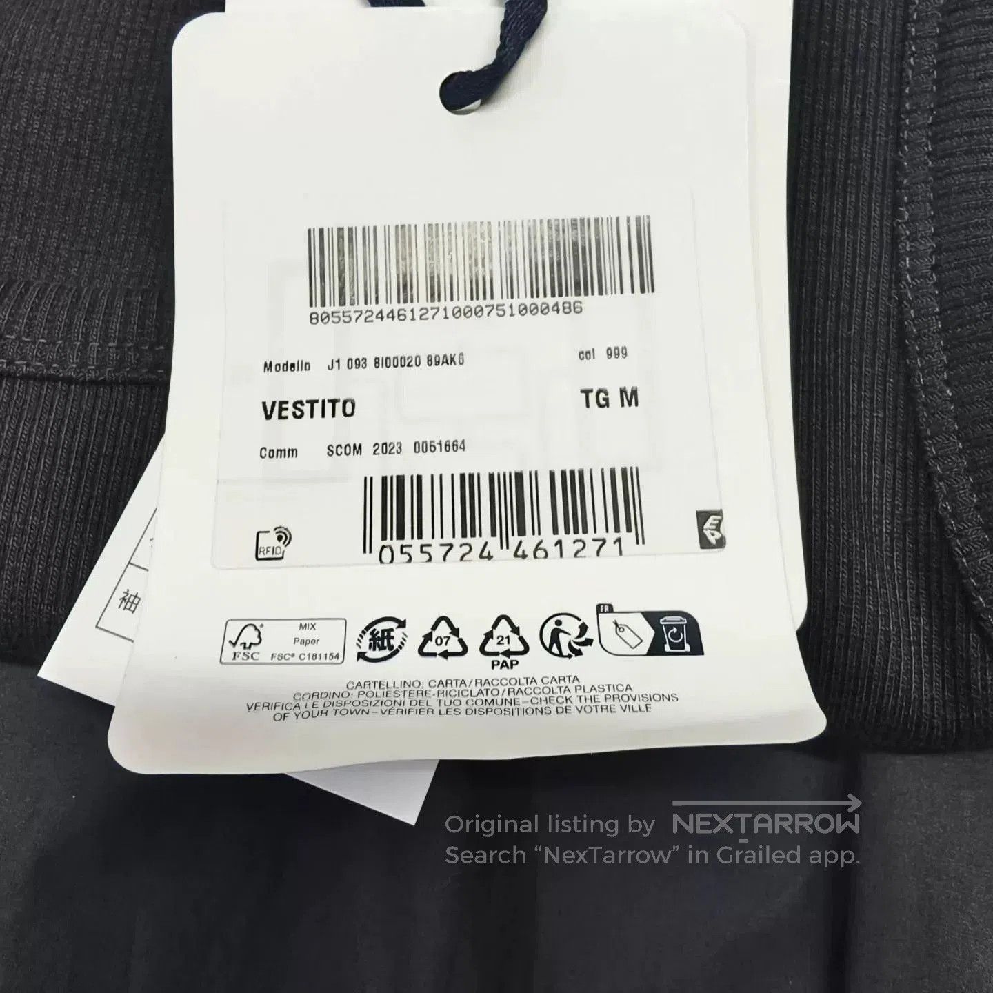 Moncler Moncler Waist Logo Spliced Dress. Size M / US 6-8 / IT 42-44 - 7 Thumbnail