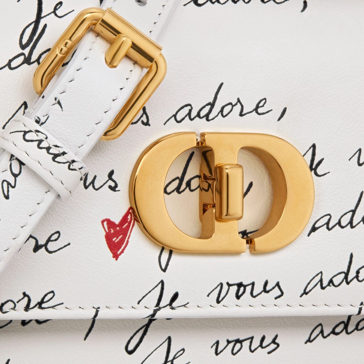 Dior o1bcso1str0226 Size:OS/Miss Caro Mini Bag in White/Black Size ONE SIZE - 5 Thumbnail
