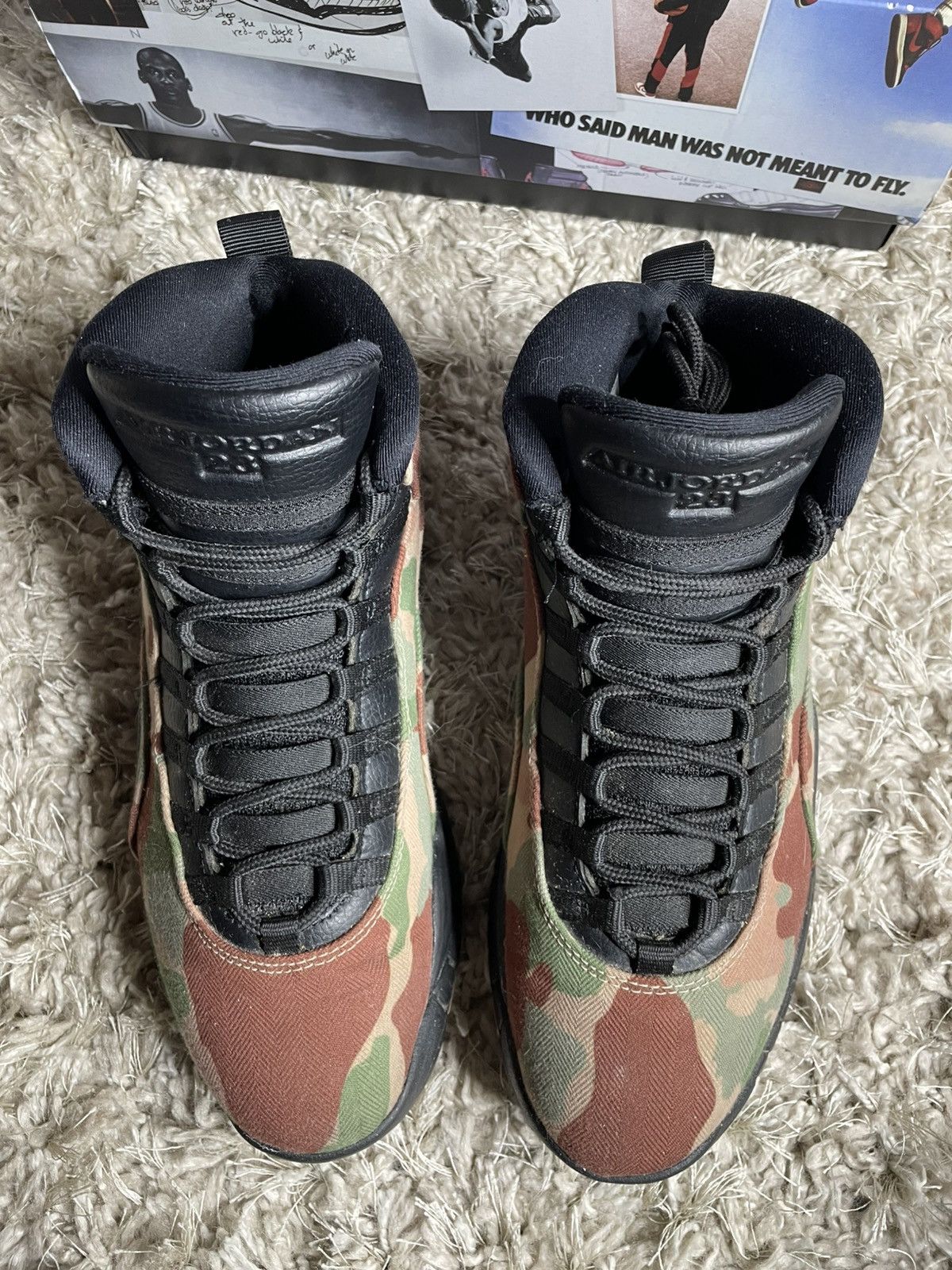 Jordan Brand Jordan 10 Duck Camo Size US 8.5 / EU 41-42 - 4 Thumbnail