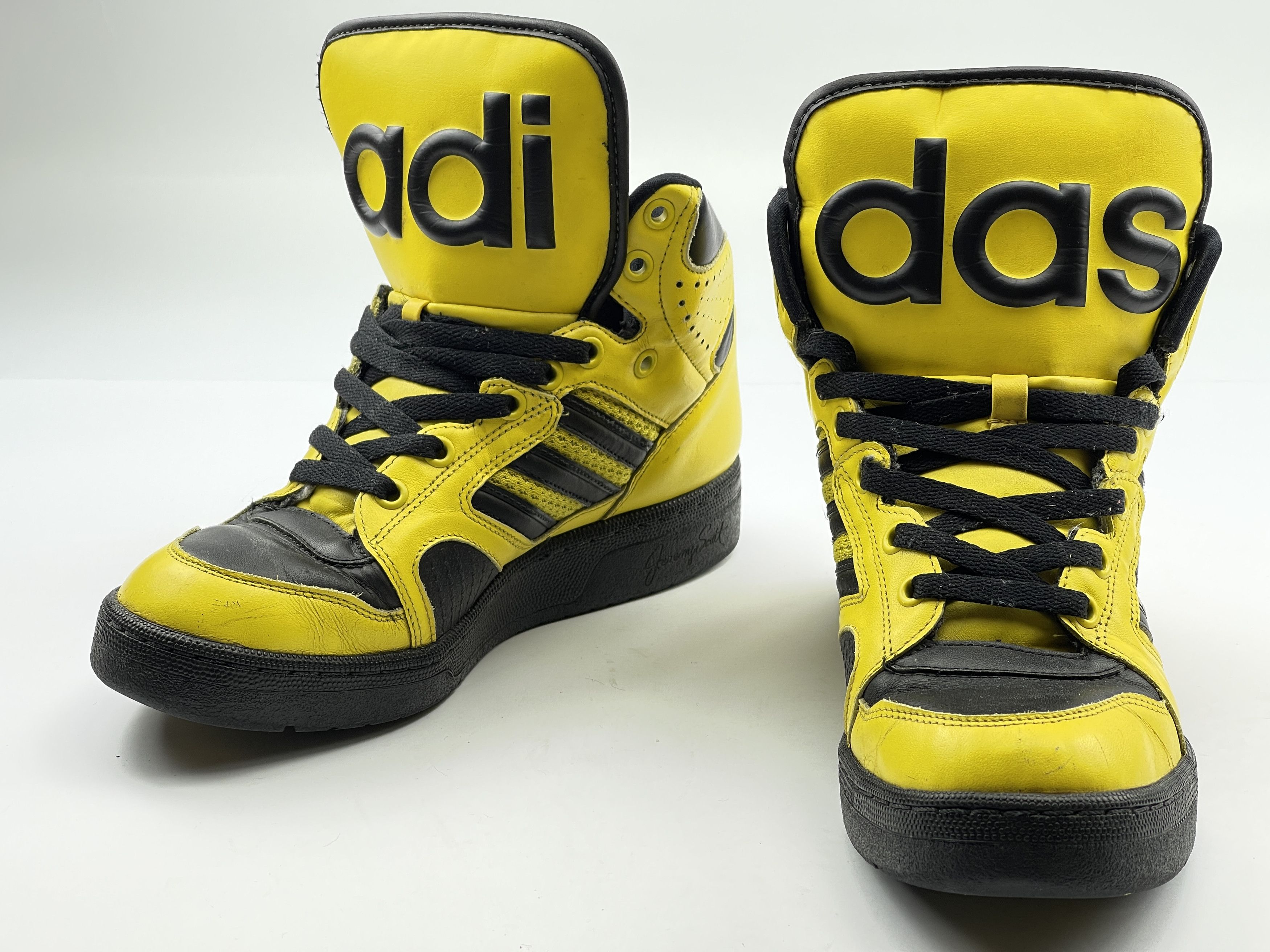 Adidas × Jeremy Scott Adidas sneakers Jeremy Scott Instinct Top shoes ObyO V24530 Size US 7.5 / EU 40-41 - 2 Thumbnail