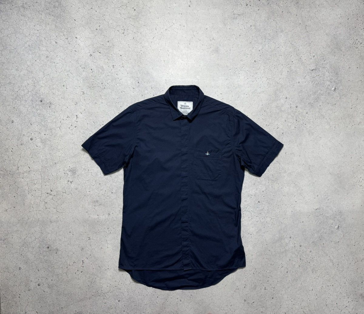 Vivienne Westwood Vivienne Westwood Button Short Sleeve Shirt Luxury Size US M / EU 48-50 / 2 - 1 Thumbnail