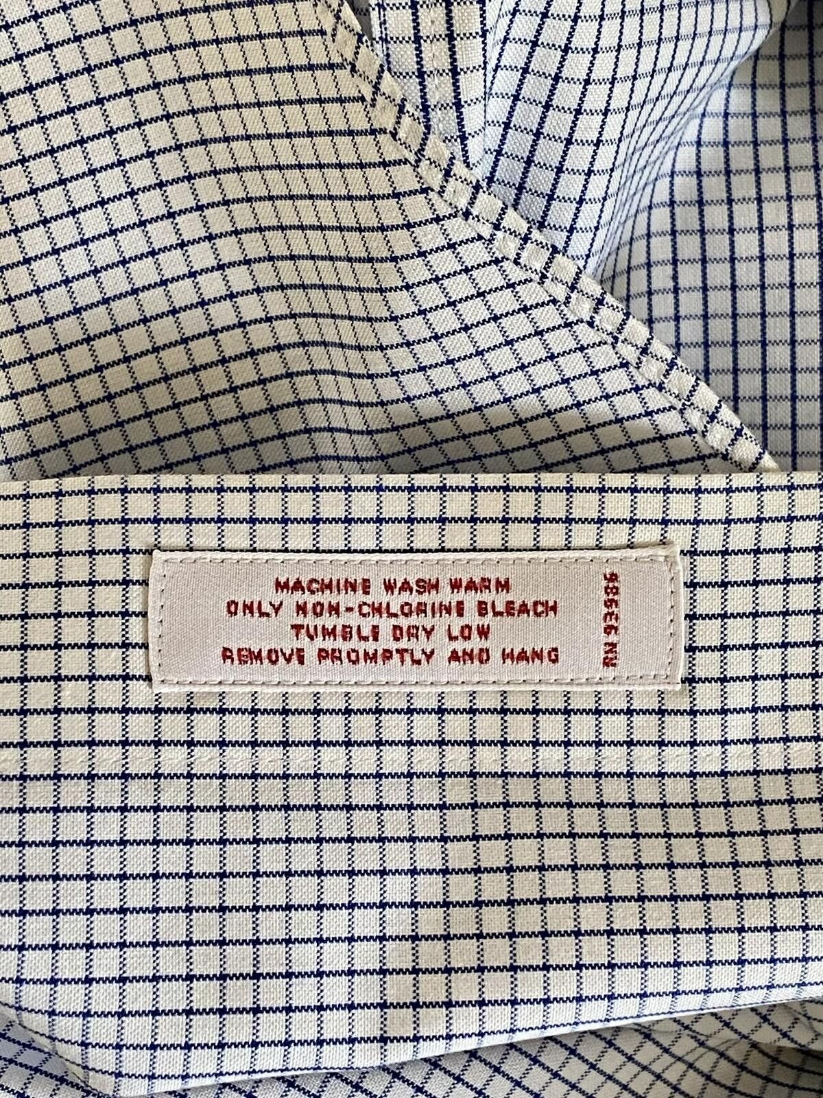 Brooks Brothers Brooks Brothers 346 Box Plaid Dress Shirt Size 16- 2/3 Size 42R - 9 Thumbnail