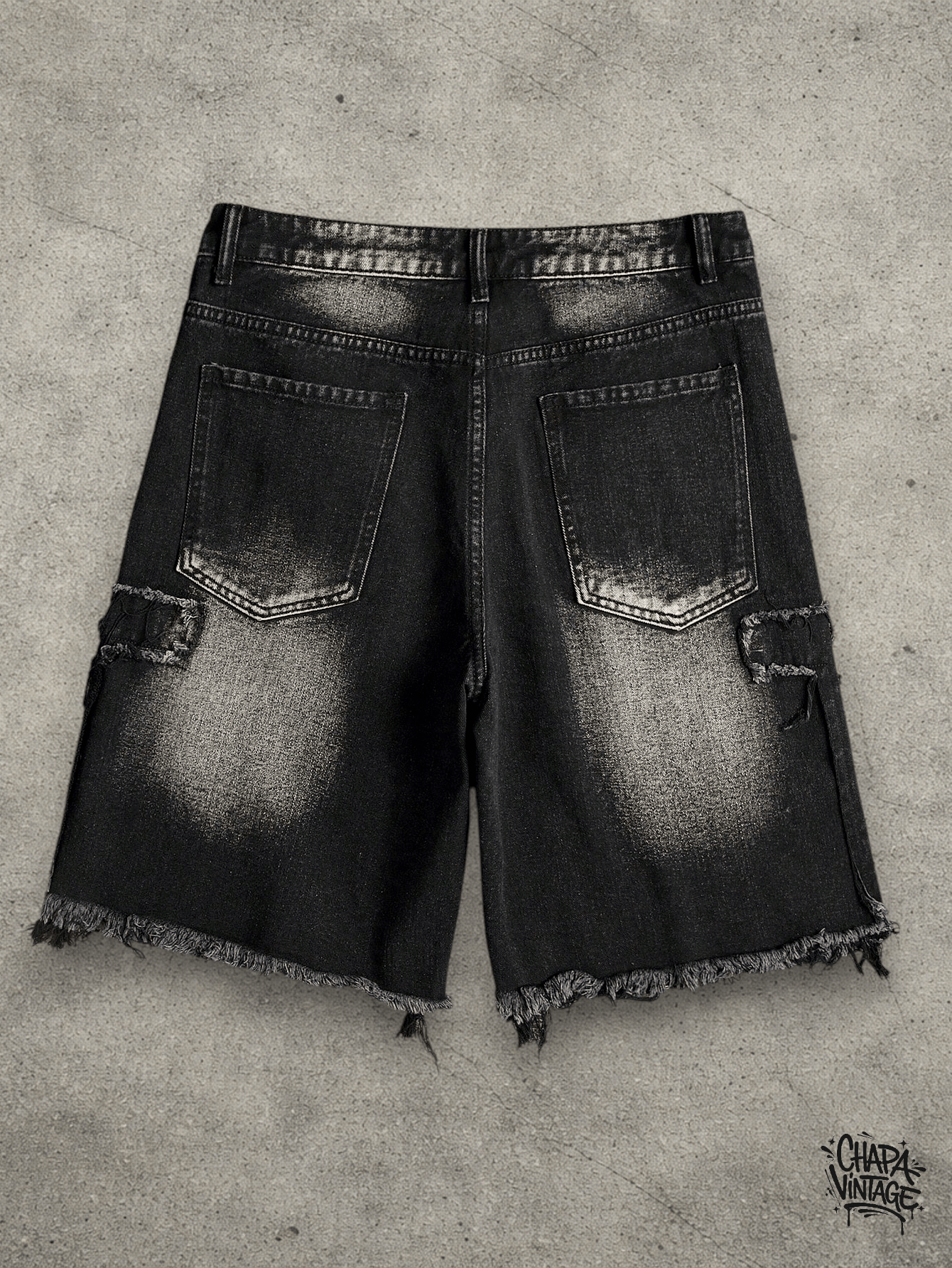 Japanese Brand Opium dark shorts Size US 32 / EU 48 - 2 Thumbnail