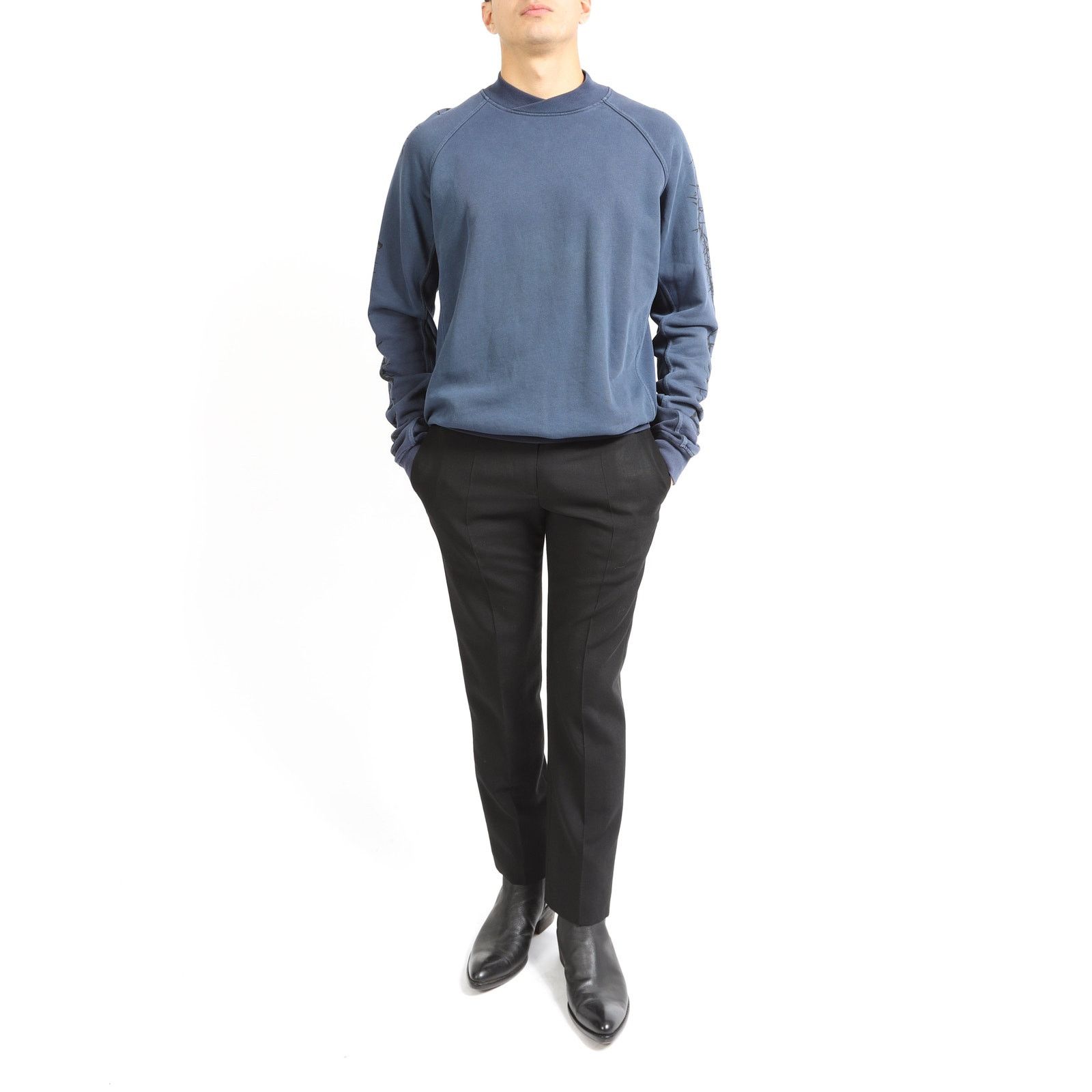 Haider Ackermann SS16 Embroidered Shawl Collar Perth Sweatshirt Size US S / EU 44-46 / 1 - 2 Thumbnail