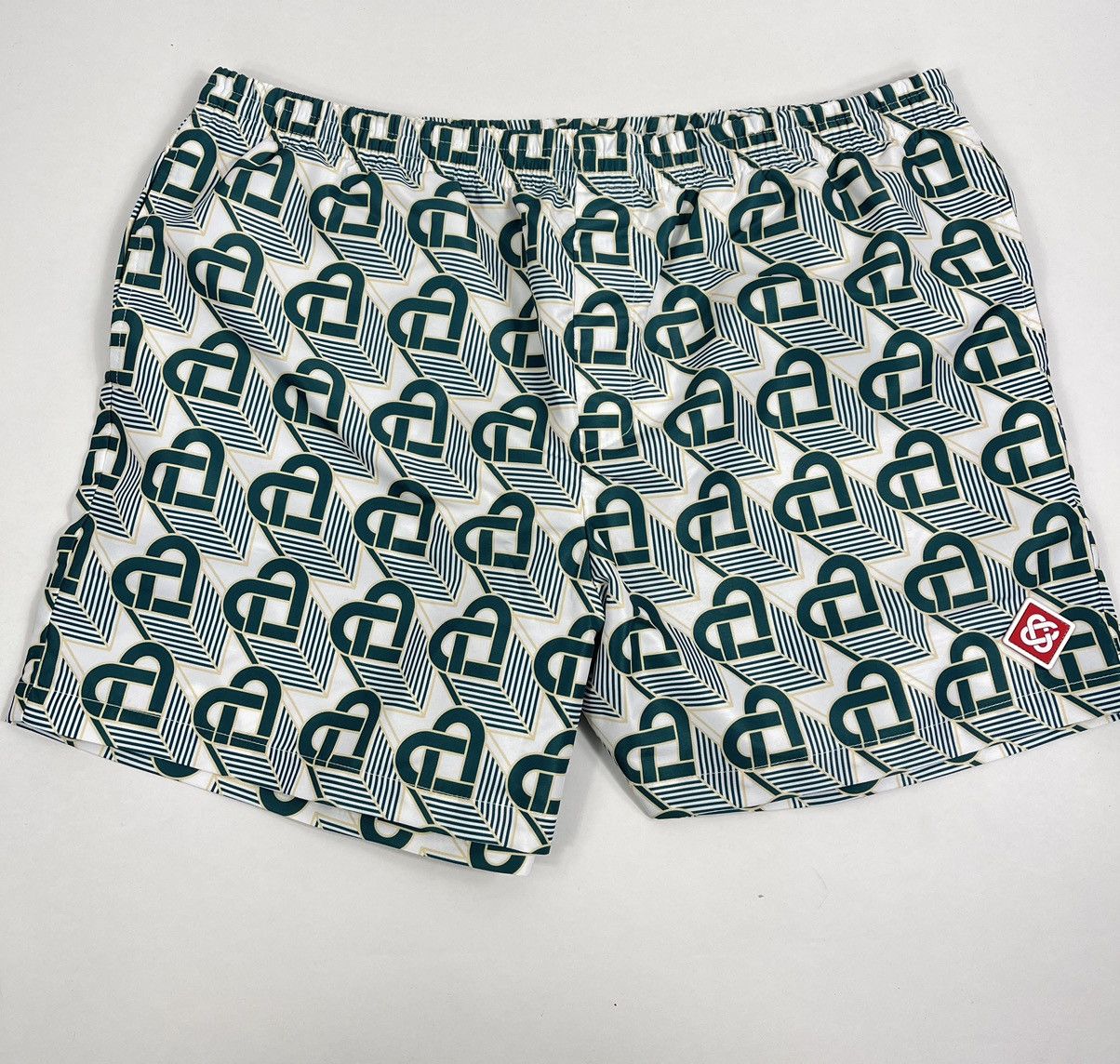 LOGO SWIM SHORTS