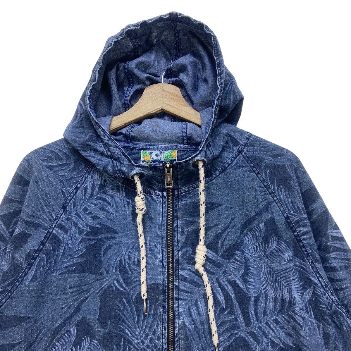 Japanese Brand Vintage Alcott & Co Floral Hawaiian Style Light Jacket Size US M / EU 48-50 / 2 - 3 Thumbnail