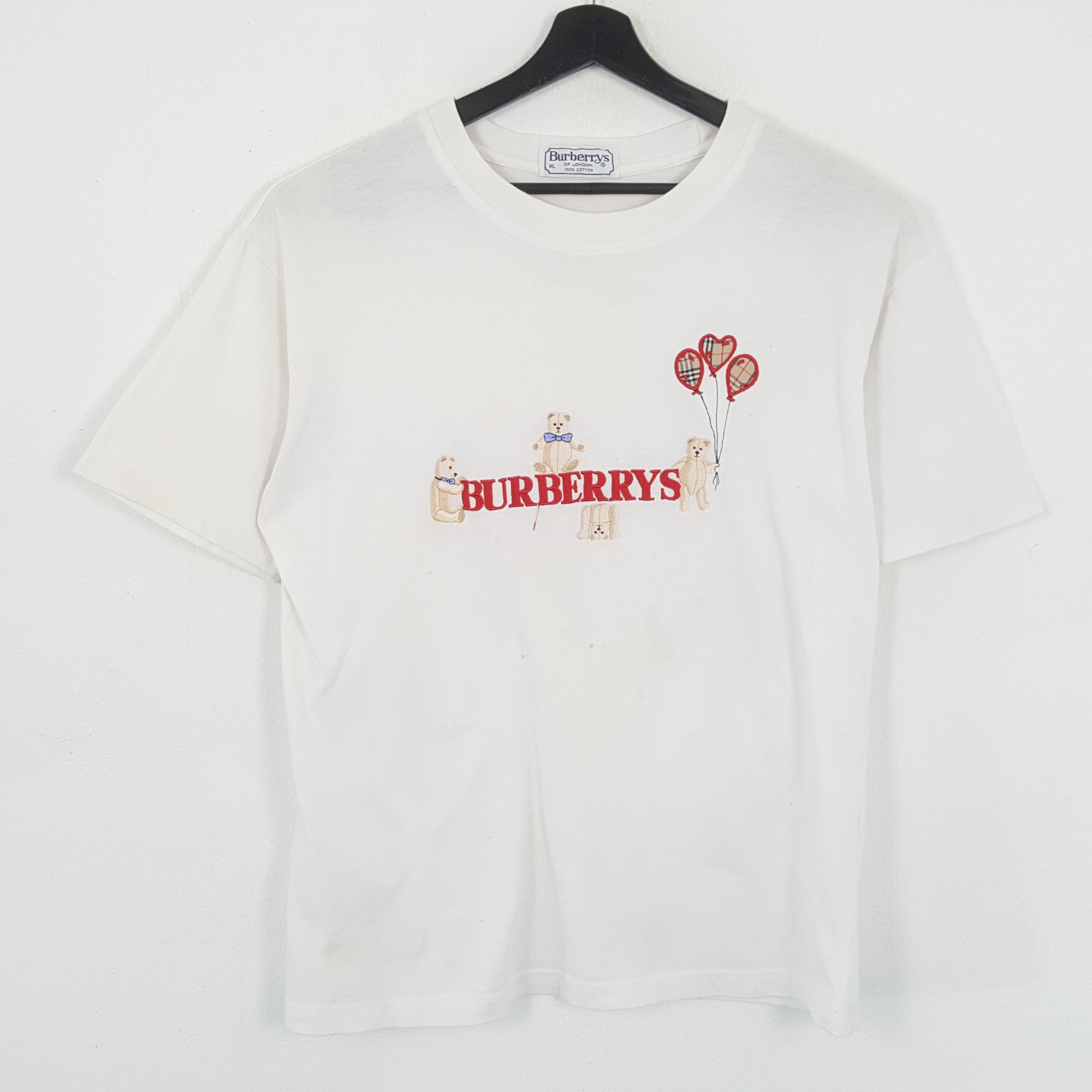 Burberry × Vintage BURBERRYS Fashion Style Center Spellout Rare 