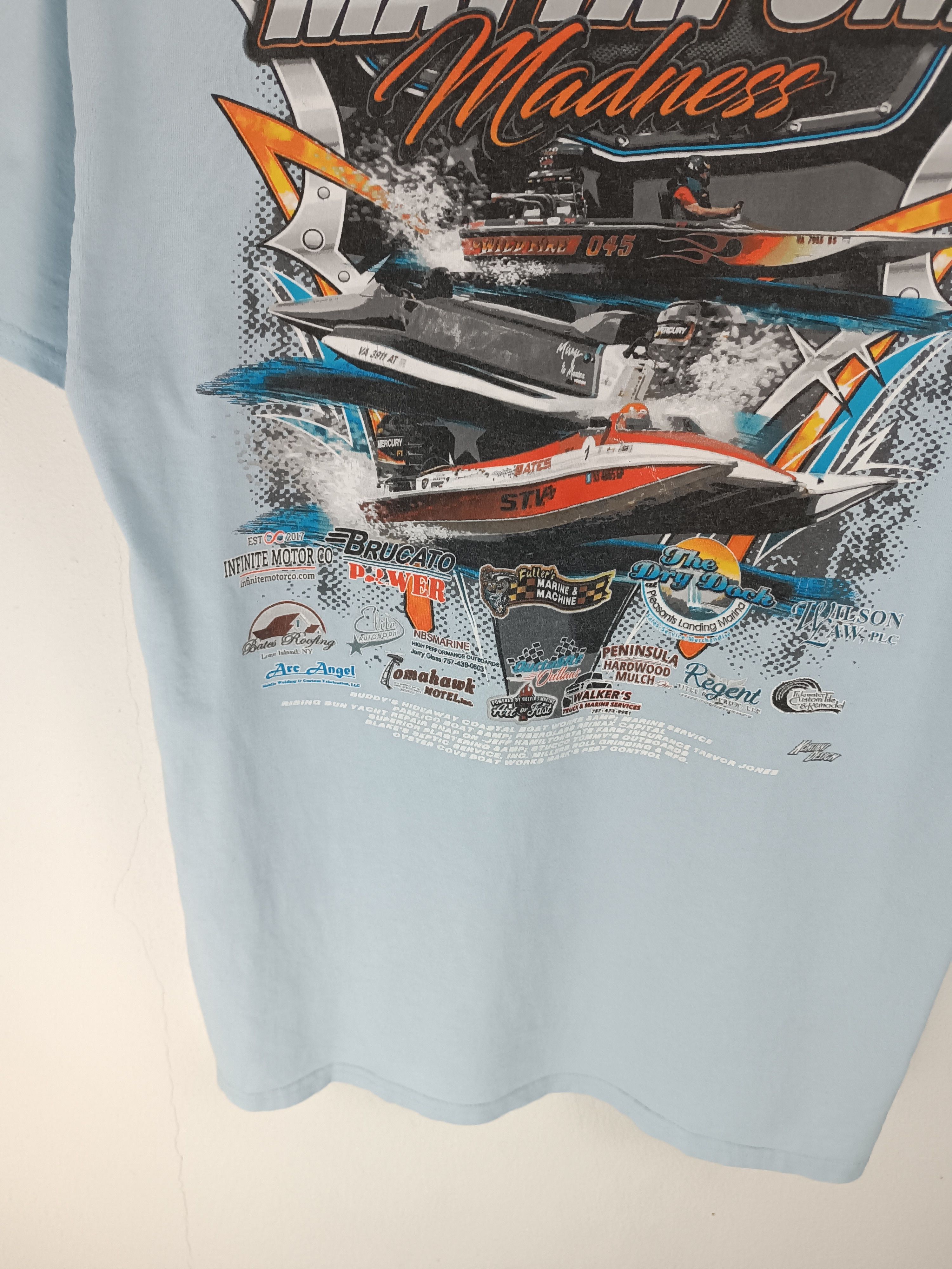 Other VINTAGE VODBA MATTAPONI MADNESS BOAT RACING DRAG Size US L / EU 52-54 / 3 - 11 Thumbnail