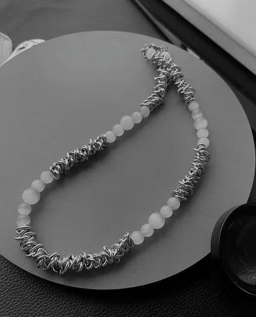 Designer × Jewelry × Vintage Vintage thorn opal necklace Size ONE SIZE - 2 Thumbnail