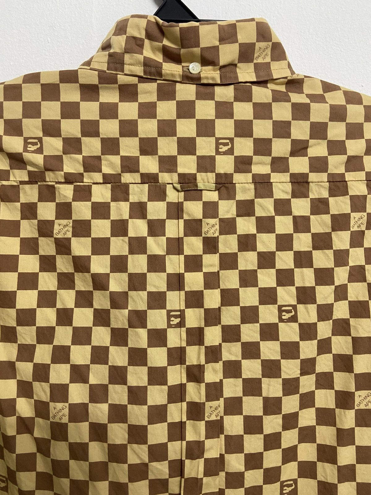 Bape Vintage Bape Checked Pocket Shirt Button Up Size US M / EU 48-50 / 2 - 4 Thumbnail