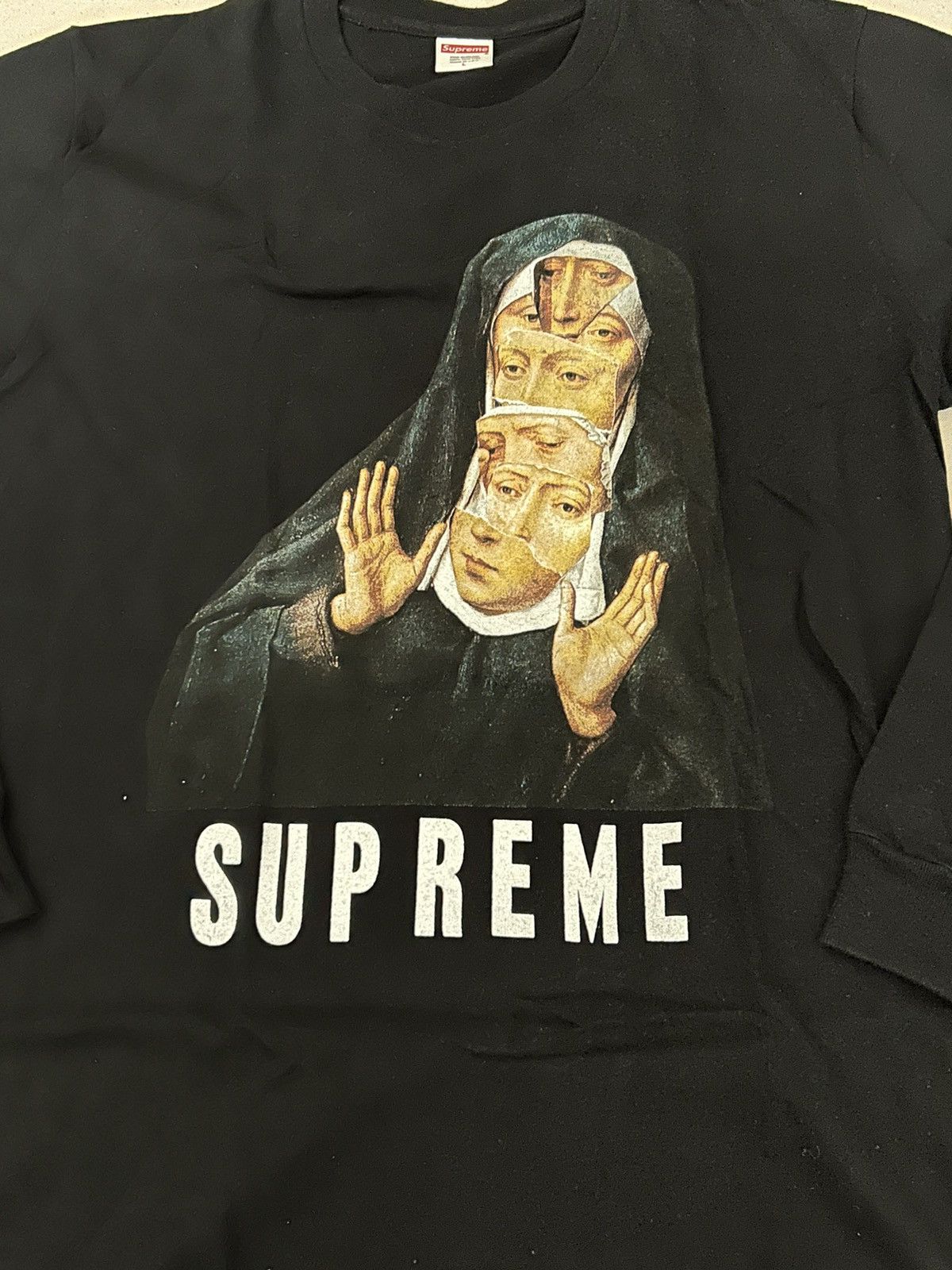 Supreme Supreme nun long sleeves t shirt Size US L / EU 52-54 / 3 - 2 Thumbnail