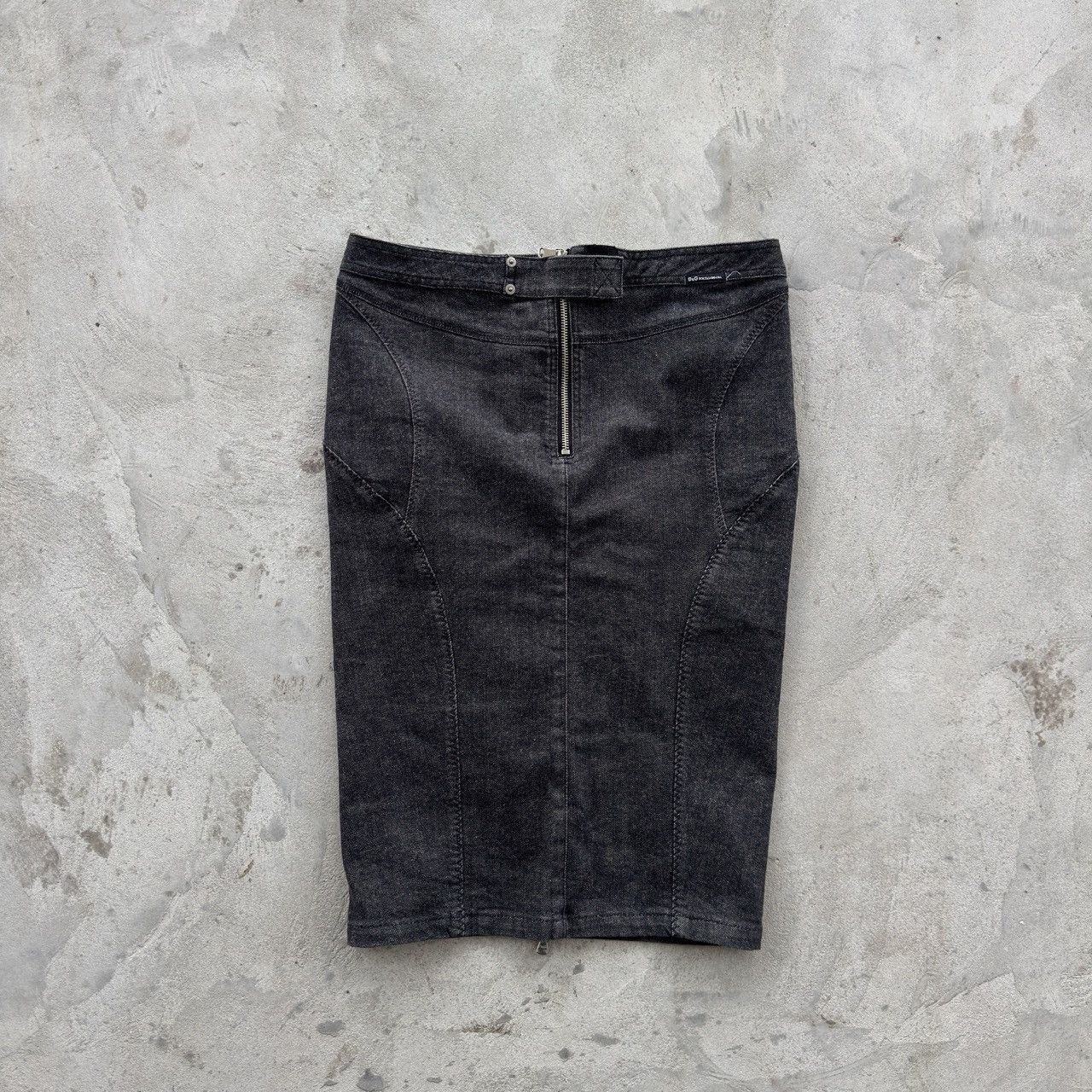 Dolce & Gabbana Vintage Dolce & Gabbana Denim Maxi Skirts Size 30" / US 8 / IT 44 - 1 Thumbnail