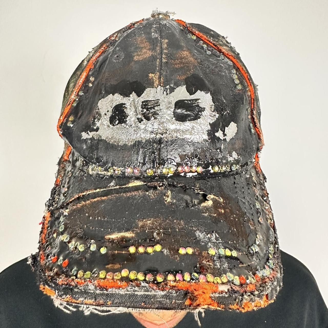 Other ASTROBOI* Trippy Brown Leather RealTree Rhinestone Hat Size ONE SIZE - 7 Thumbnail