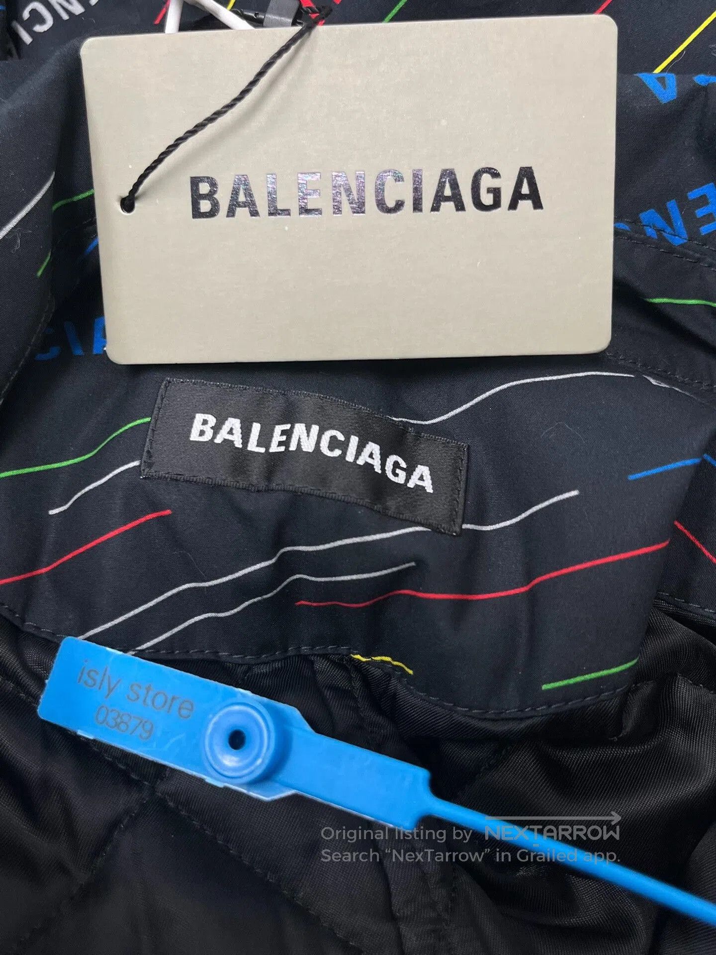 Balenciaga Balenciaga Short Sleeve Shirt with Letter Print. Size US L / EU 52-54 / 3 - 4 Thumbnail