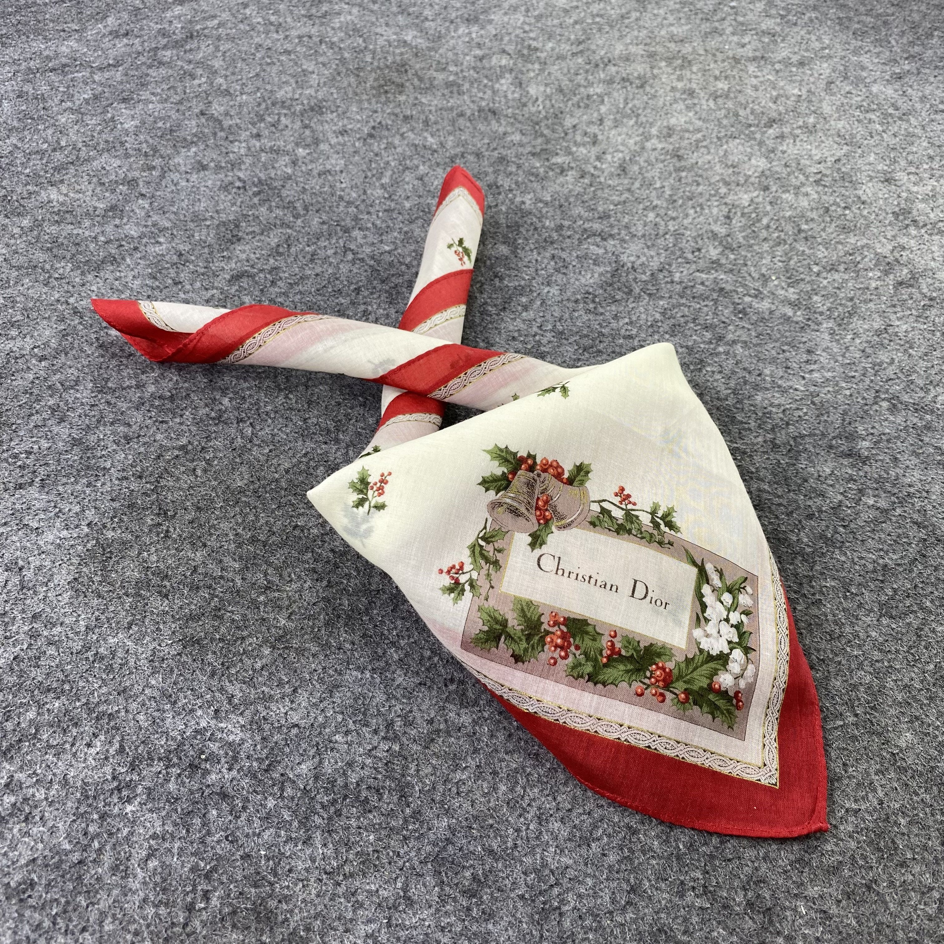 Vintage Christian Dior Handkerchief / Bandana / Neckerchief Size ONE SIZE - 1 Thumbnail