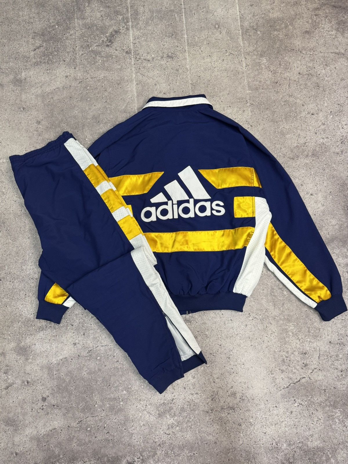 Adidas Vintage Suits Adidas Nylon Y2K streetwear 00s Nike Style Y-3 Size US L / EU 52-54 / 3 - 12 Thumbnail