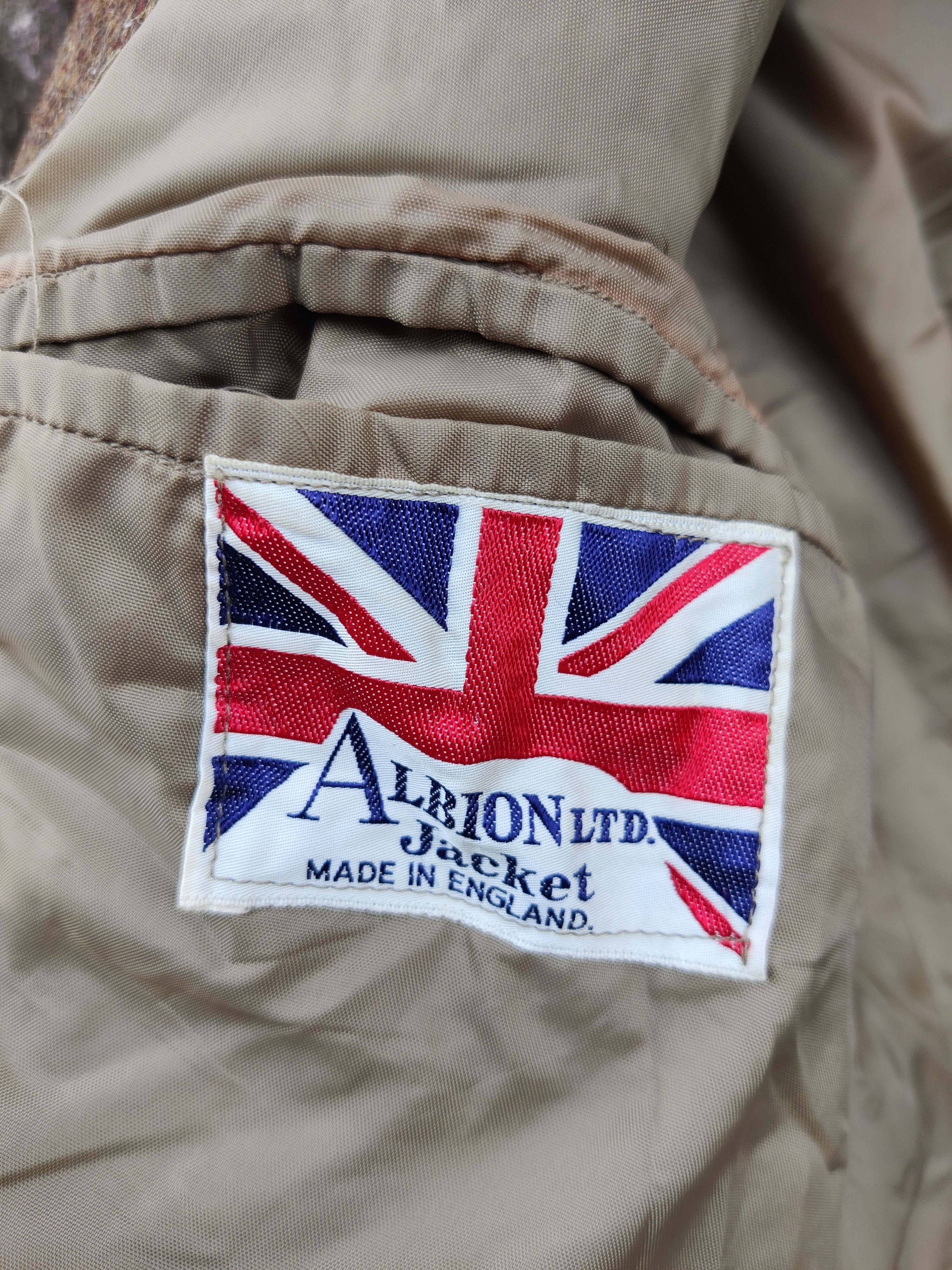 Harris Tweed Vintage Harris Tweed albion Ltd England Coat Jacket Size US S / EU 44-46 / 1 - 6 Thumbnail
