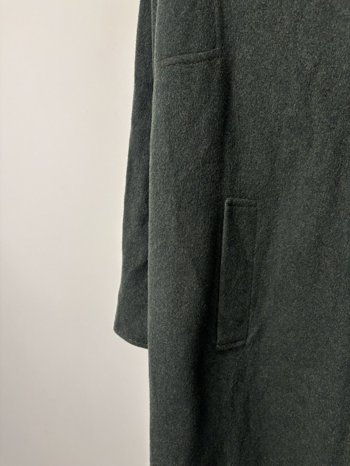 Other Vintage Moessmer Women’s Tiroler Loden Wool Alpaca Overcoat Size L / US 10 / IT 46 - 8 Thumbnail