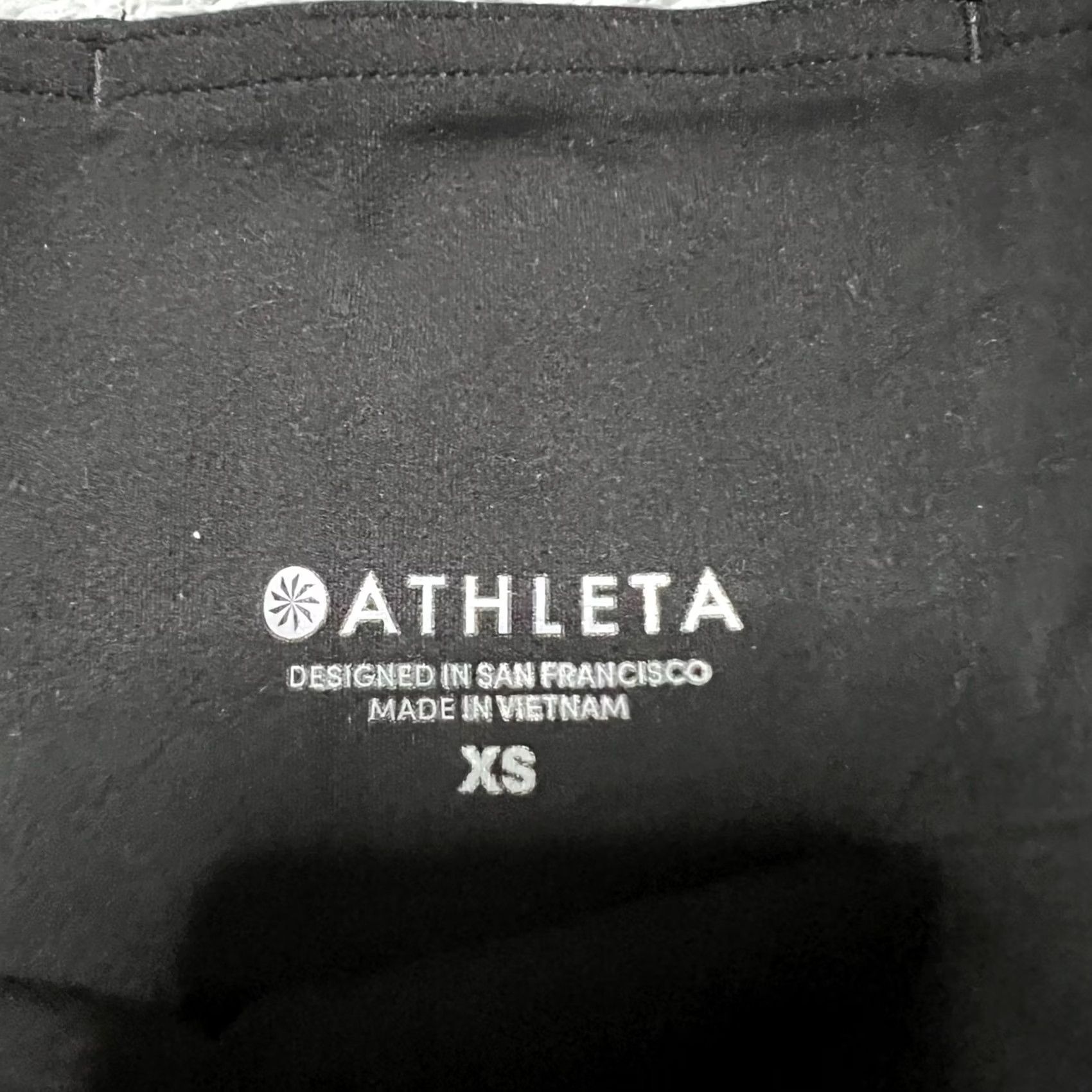 Athleta Athleta Leggings Womens XS Inclination Moto Tight Powervita Black #490560 Size 26" / US 2 / IT 38 - 5 Thumbnail