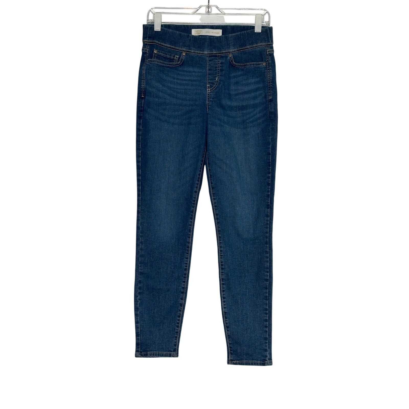 Levi's Levi's Signature blue shaping pull on skinny jeans size 6M Size 28" / US 6 / IT 42 - 7 Thumbnail
