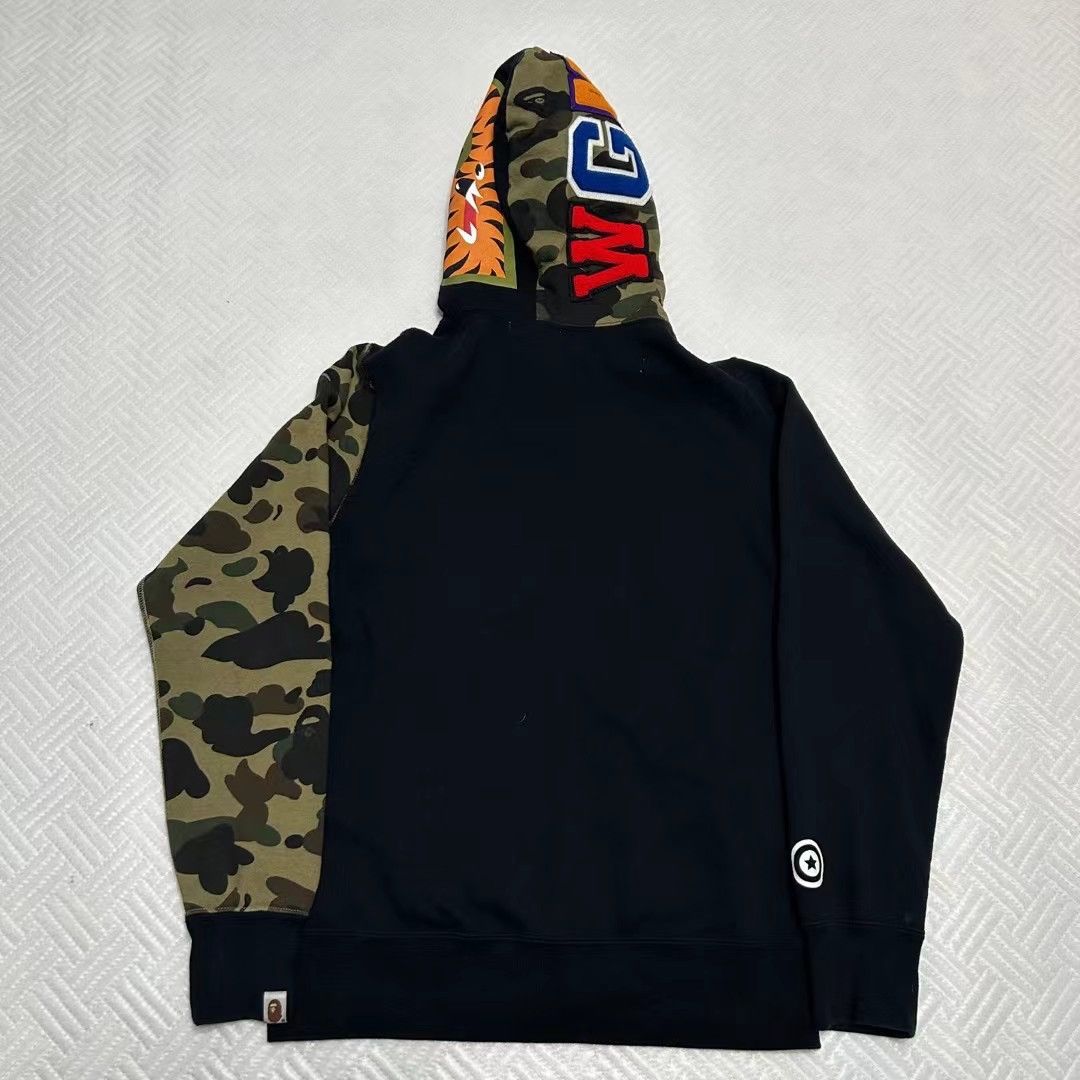 Bape 1ST CAMO SHARK FULL ZIP HOODIE Size US M / EU 48-50 / 2 - 2 Thumbnail