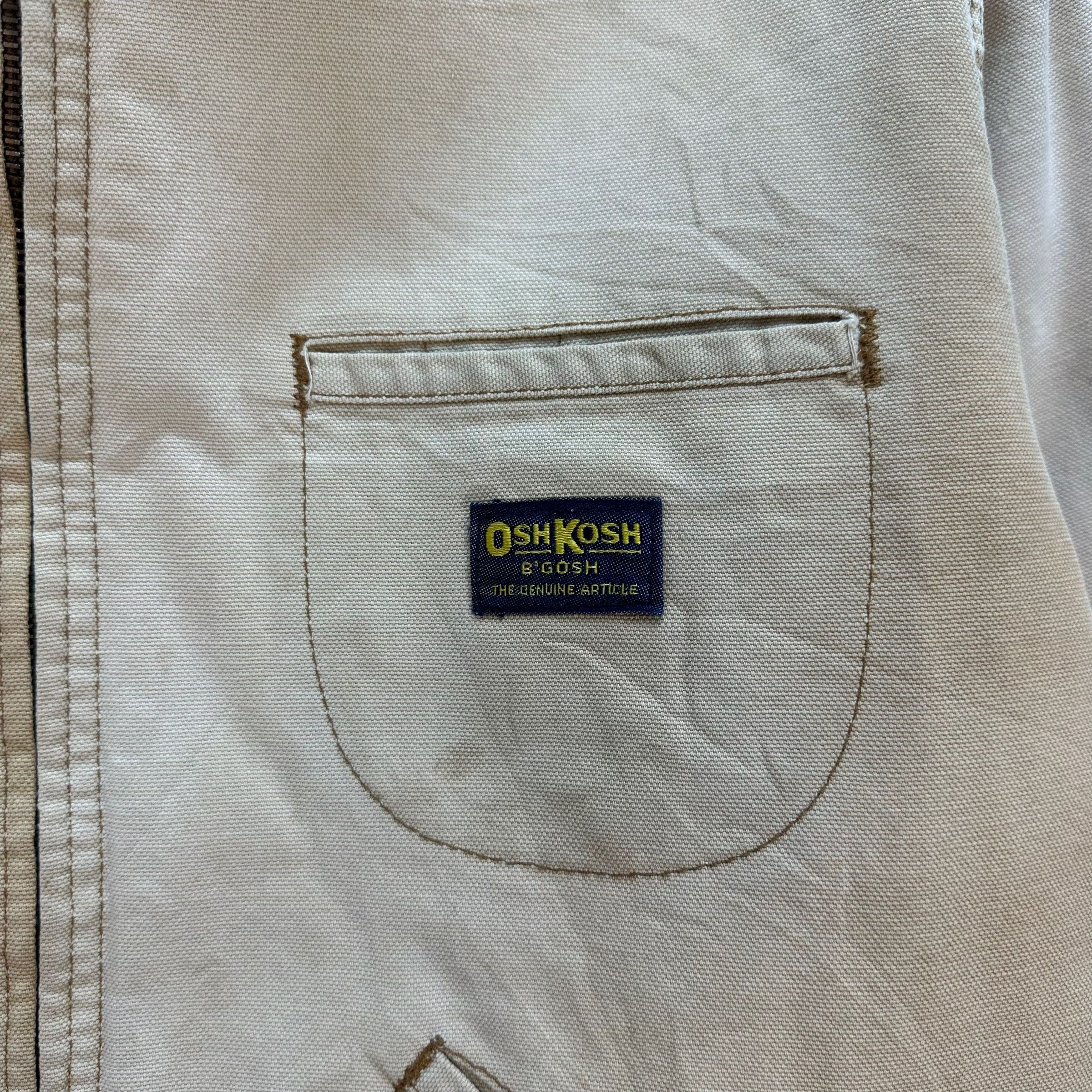Oshkosh VINTAGE 80's TRASHED OSHKOSH WORK CHORE JACKET #8293-002 Size US L / EU 52-54 / 3 - 3 Thumbnail