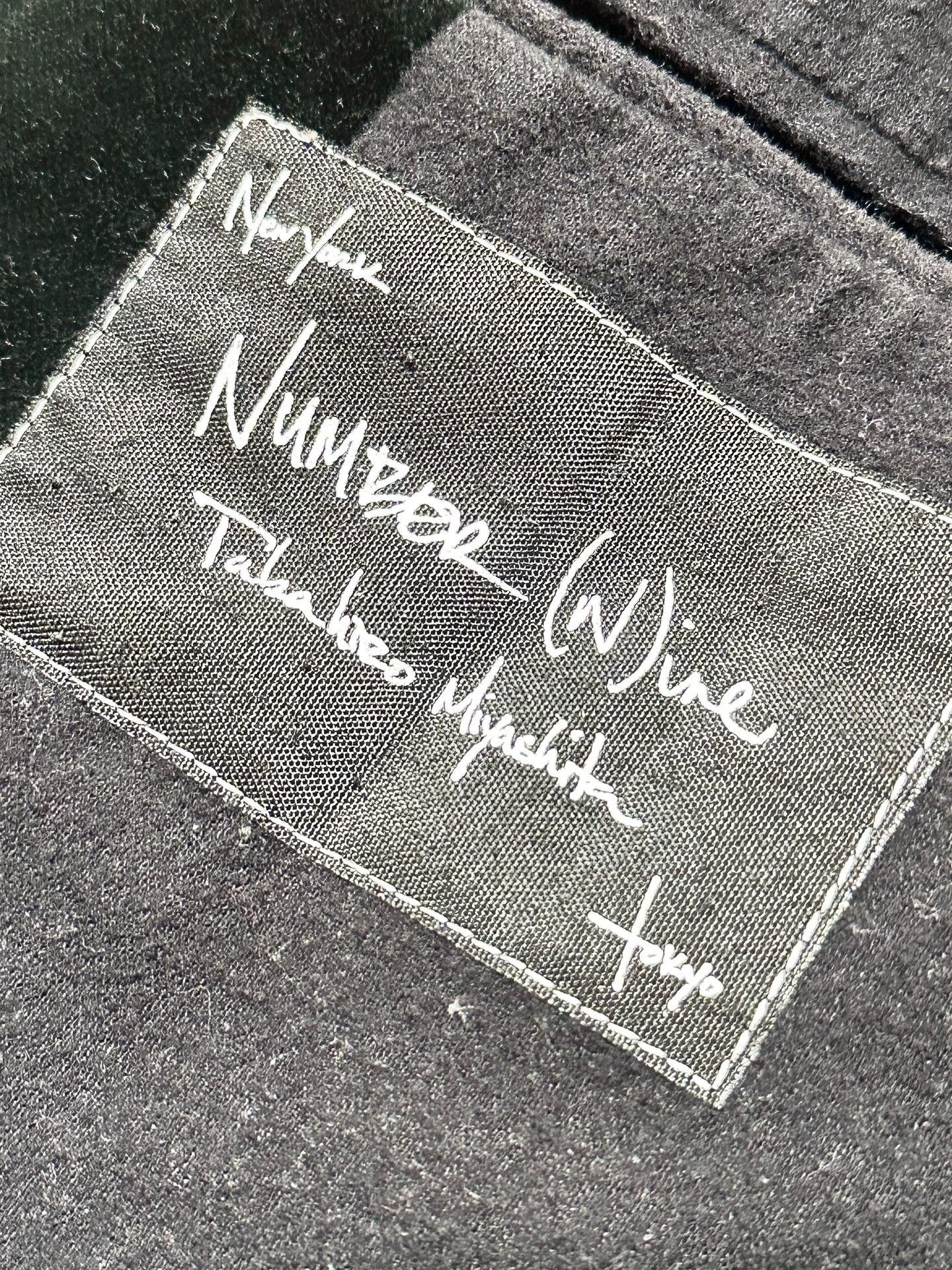 Number (N)ine Number (N)ine 08AW Runway Velvet Jacket Size US M / EU 48-50 / 2 - 6 Thumbnail