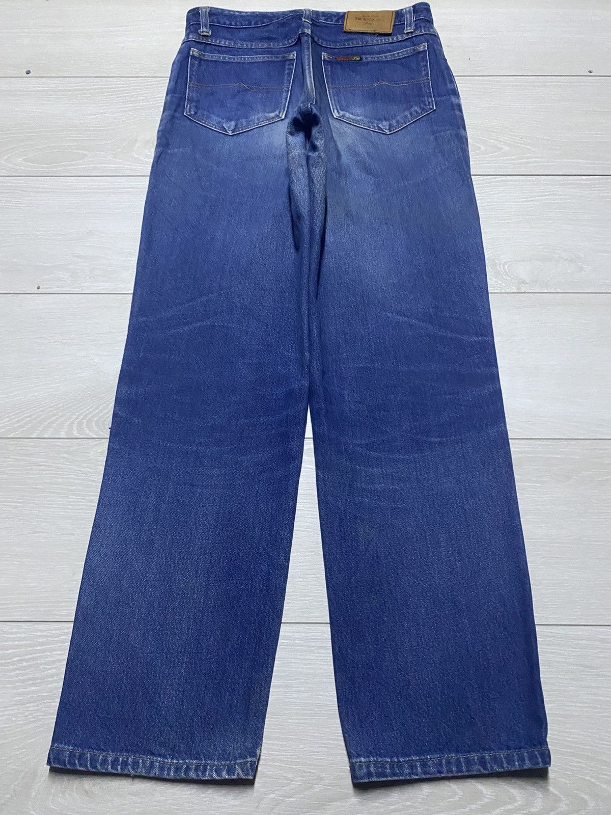Japanese Brand Vintage Nouvelle Bobson Pro Blue Wash Tapered Leg Jeans Size US 30 / EU 46 - 2 Thumbnail