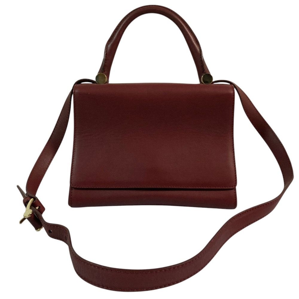 Max Mara Max Mara Max Mara Leather 2way Bag Leather Handbag DUTY FREE for USA Size ONE SIZE - 1 Thumbnail