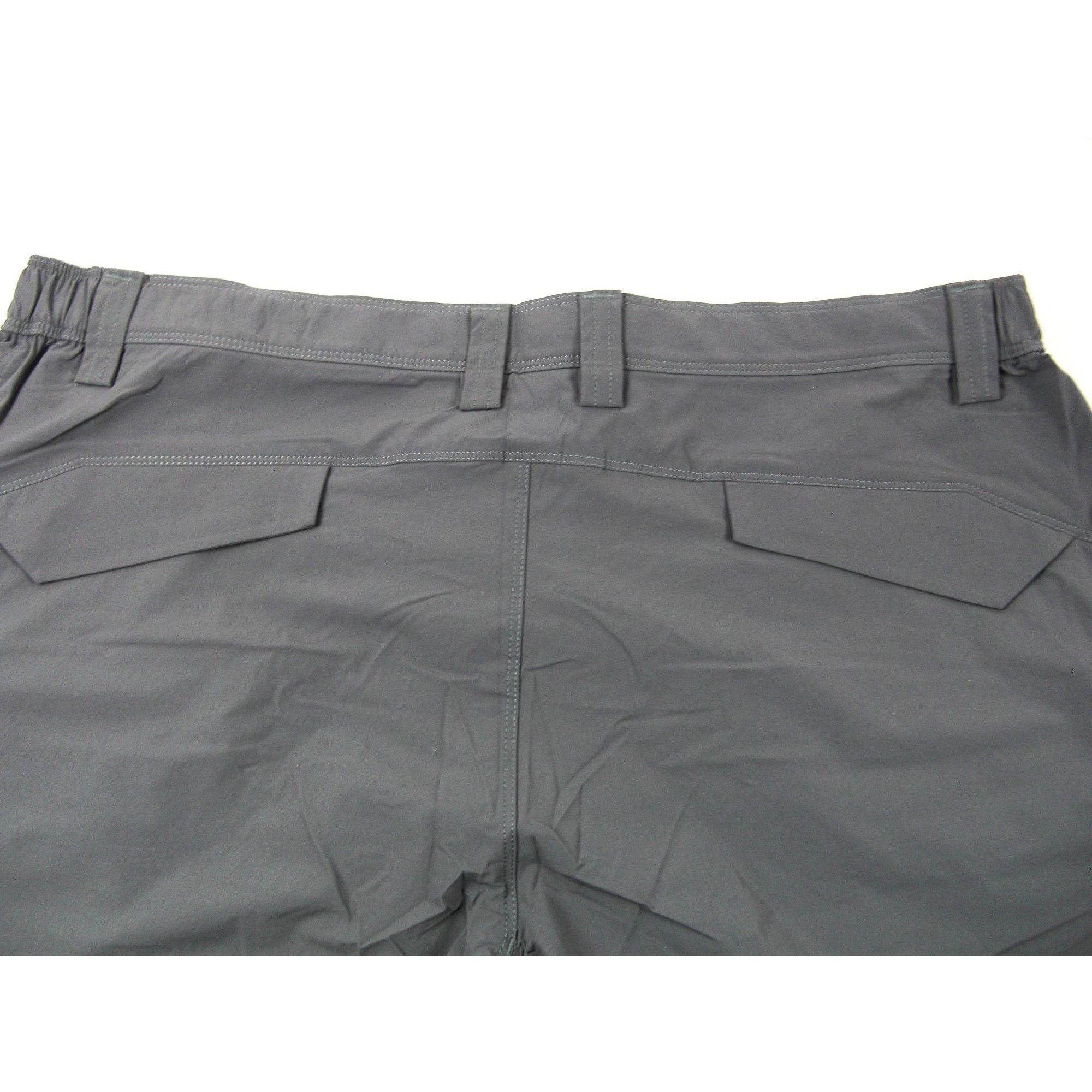 Other Mens Gray Cargo Shorts XL Flat Front Multiple Pockets Stretc Size US 40 / EU 56 - 3 Thumbnail
