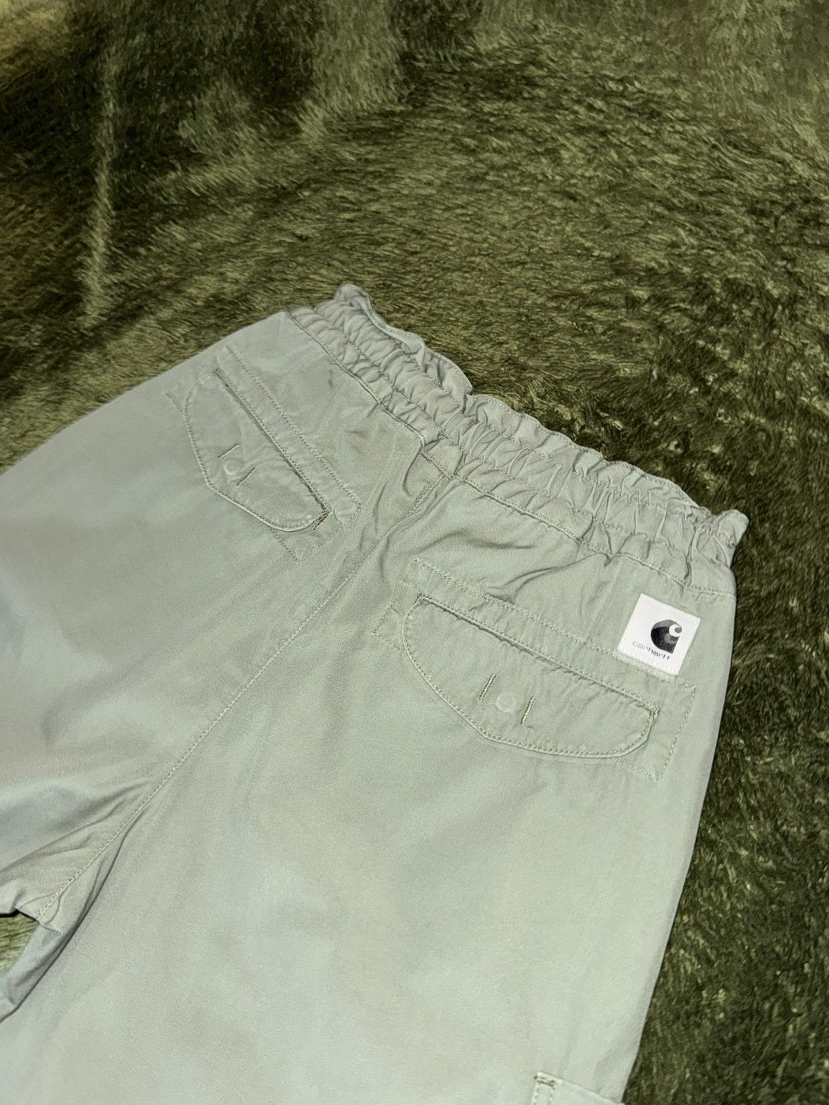 Carhartt Wip [S] Carhartt WIP Women’s Denver Cargo Shorts Olive Size US 29 - 9 Thumbnail