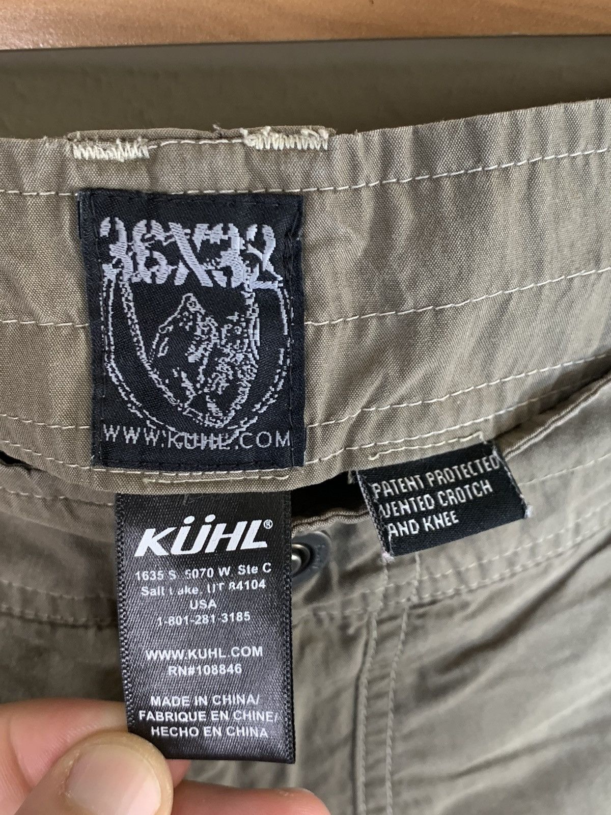 Designer × Kuhl × Vintage *RARE* Vintage Kuhl Panel Stitched Hiking Outdoor Pants Size US 36 / EU 52 - 13 Thumbnail