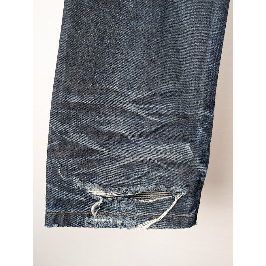 Balenciaga o1rshd1 Normal Fit Pants Organic Japanese Twill in Blue Size US 28 / EU 44 - 13 Thumbnail