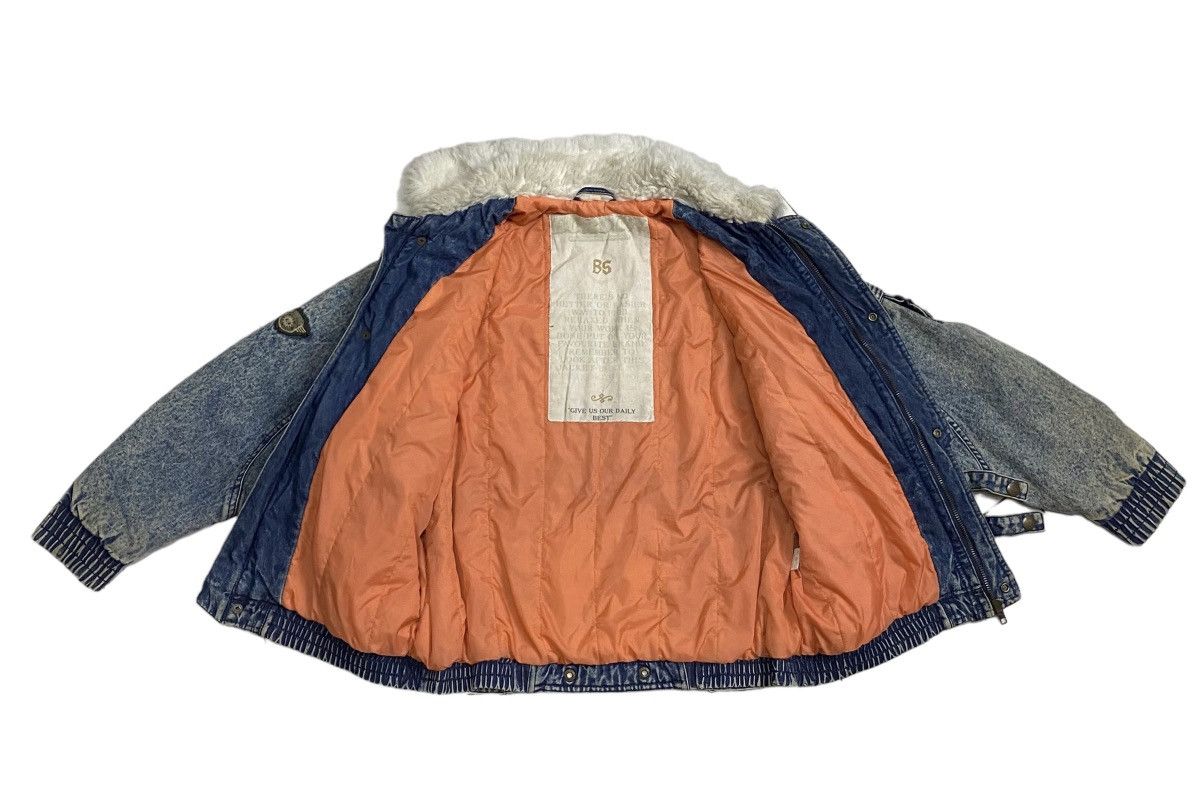 Vintage Vintage 80s Bobson asid wash denim jacket Size US S / EU 44-46 / 1 - 7 Thumbnail