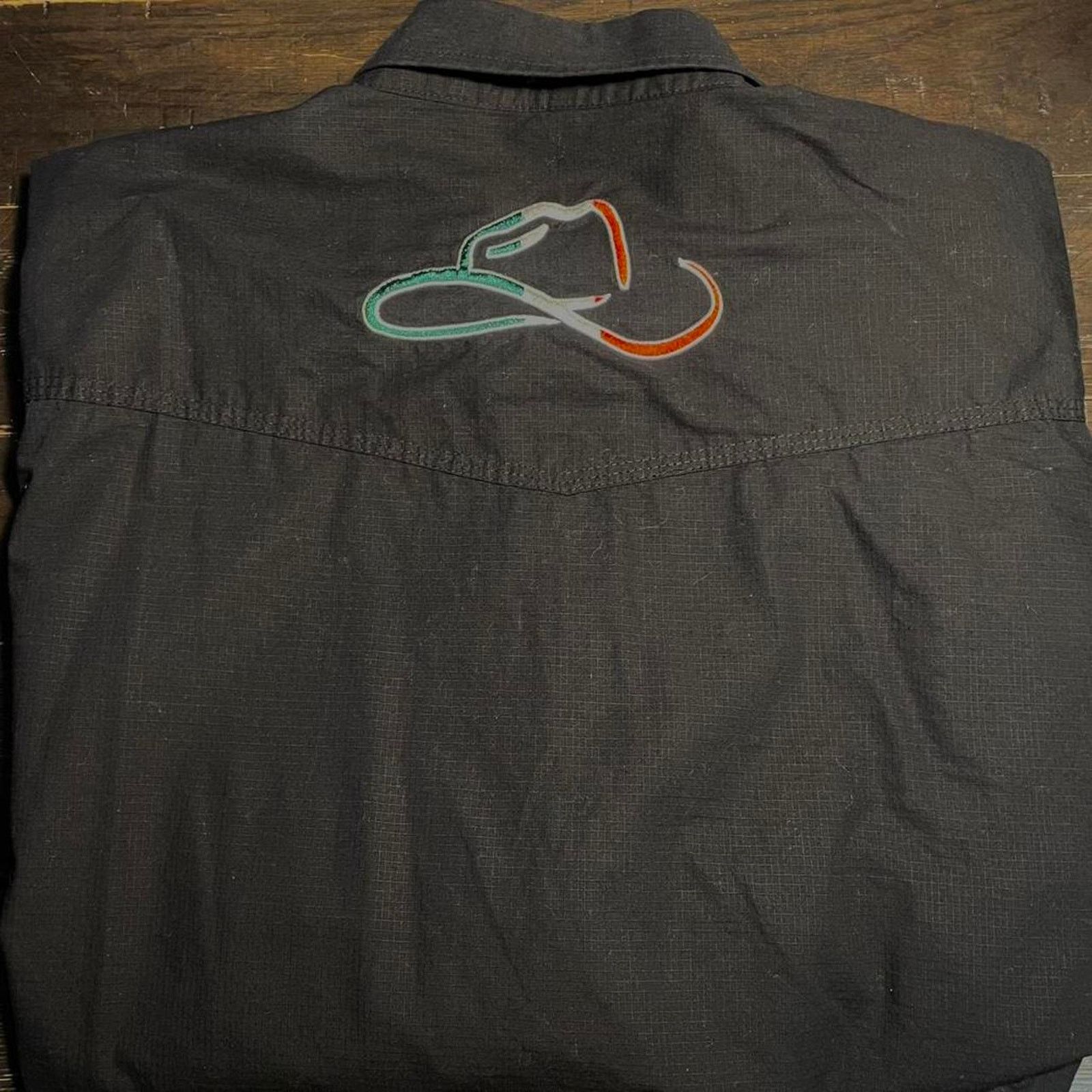 Other Resistol black button up shirt Size US L / EU 52-54 / 3 - 3 Thumbnail