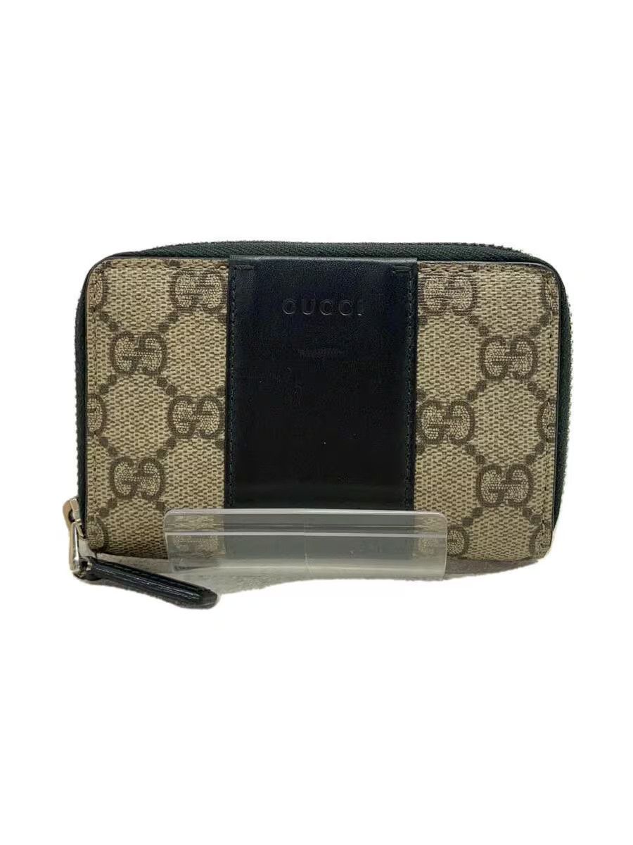 Gucci Gucci GG Supreme Coin Case Grey Size ONE SIZE - 1 Thumbnail