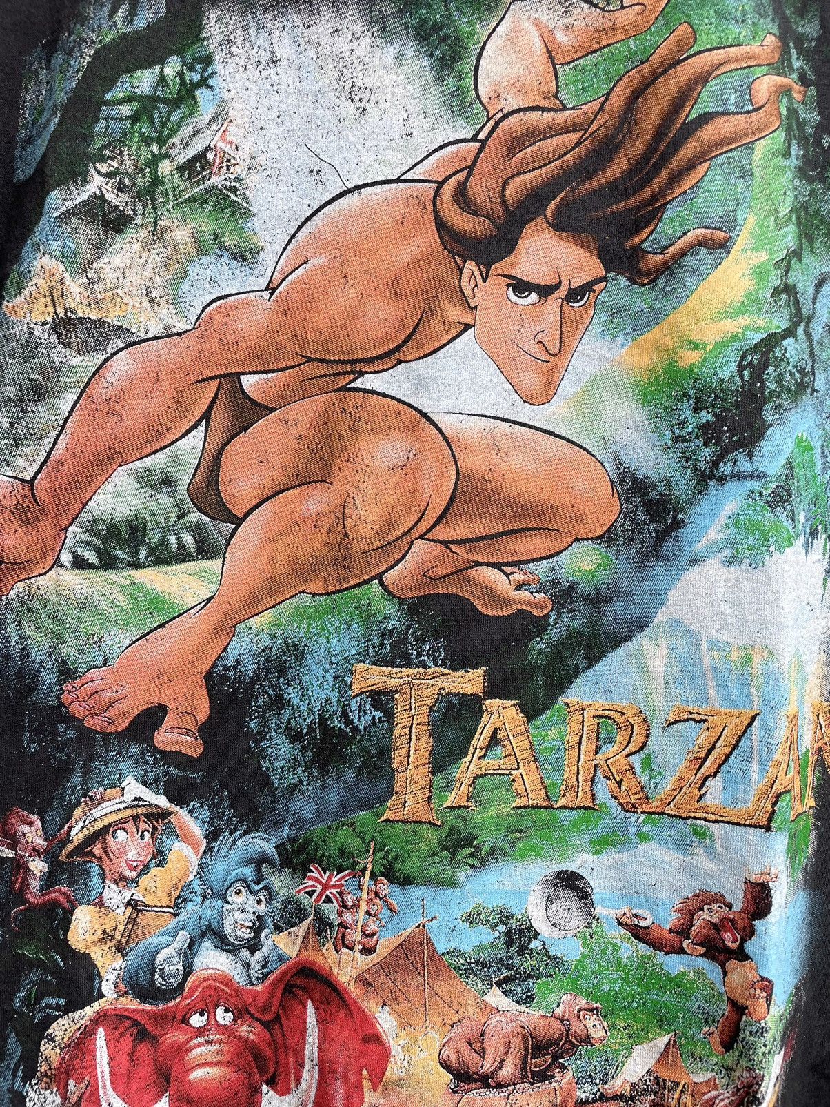 Disney TARZAN MODERN BOOTLEG T-SHIRT Size US L / EU 52-54 / 3 - 5 Thumbnail