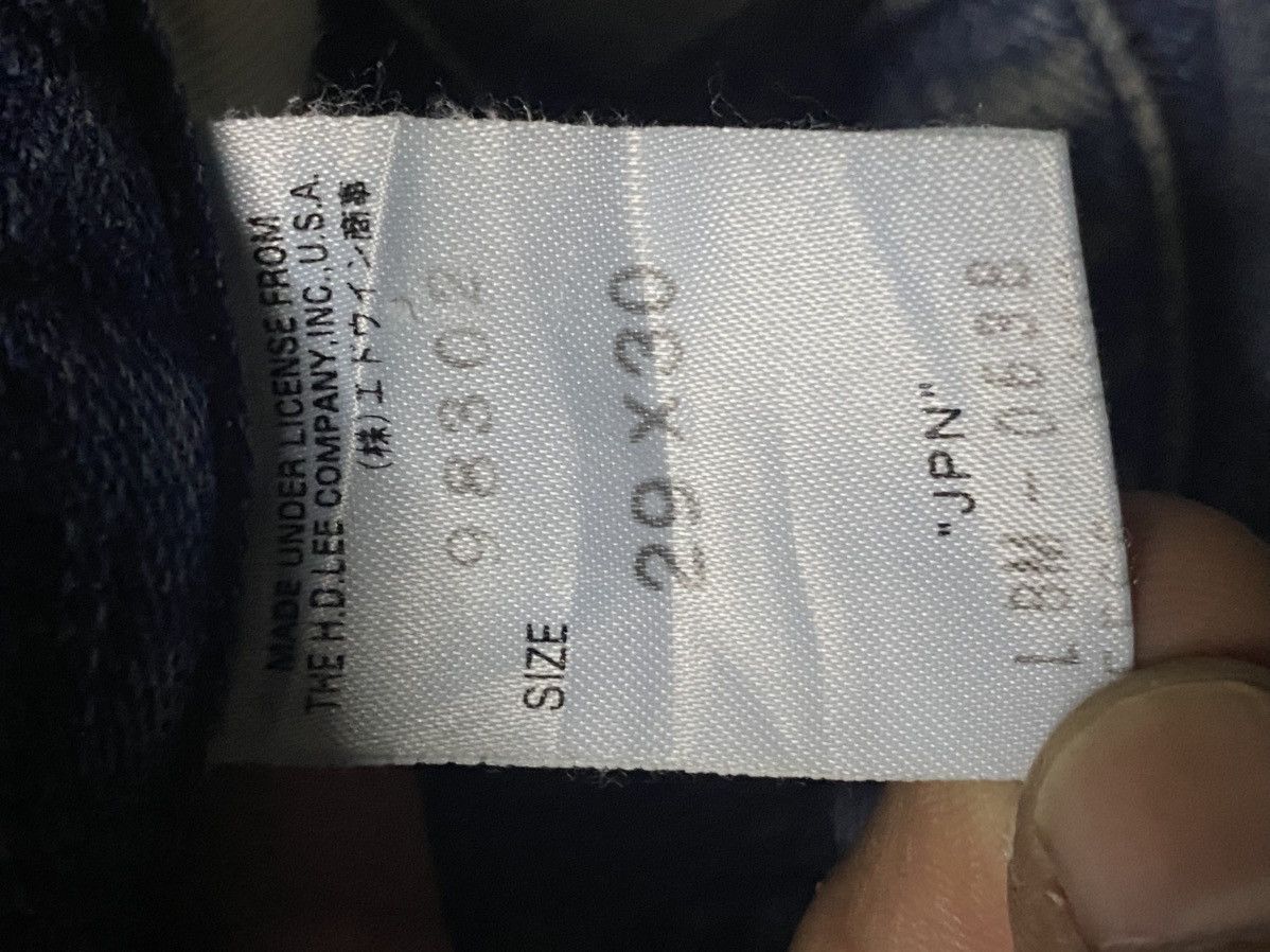 Lee × Number (N)ine Lee Riders Sanforized Dirty Wash Distressed Loose Jeans Size US 30 / EU 46 - 19 Thumbnail