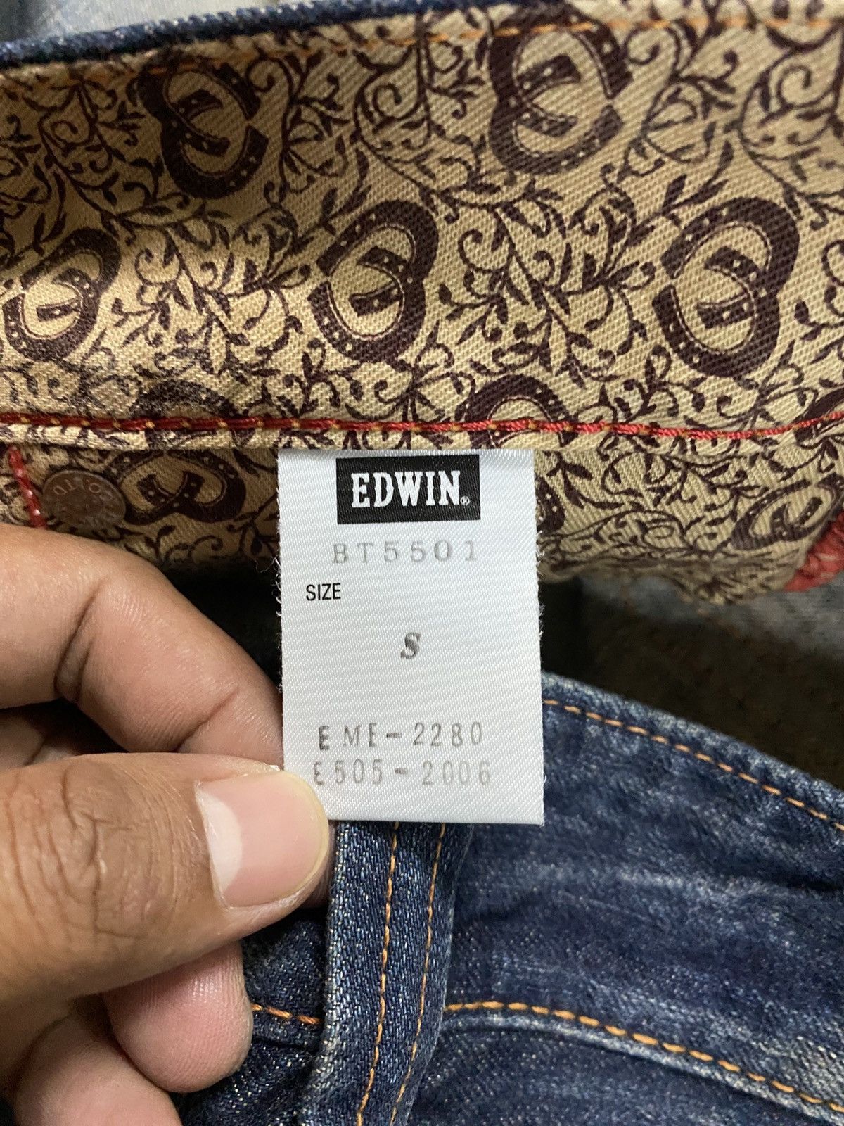 Tornado Mart Flare Jeans Edwin Mud Rusty Low Rise Boot Cut @300 Size US 28 / EU 44 - 12 Thumbnail