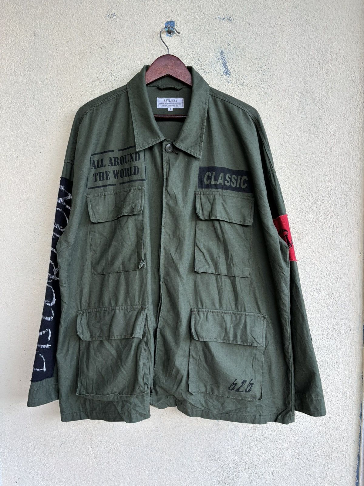 Baycrest Crazy Distortion Army Styled Shirt