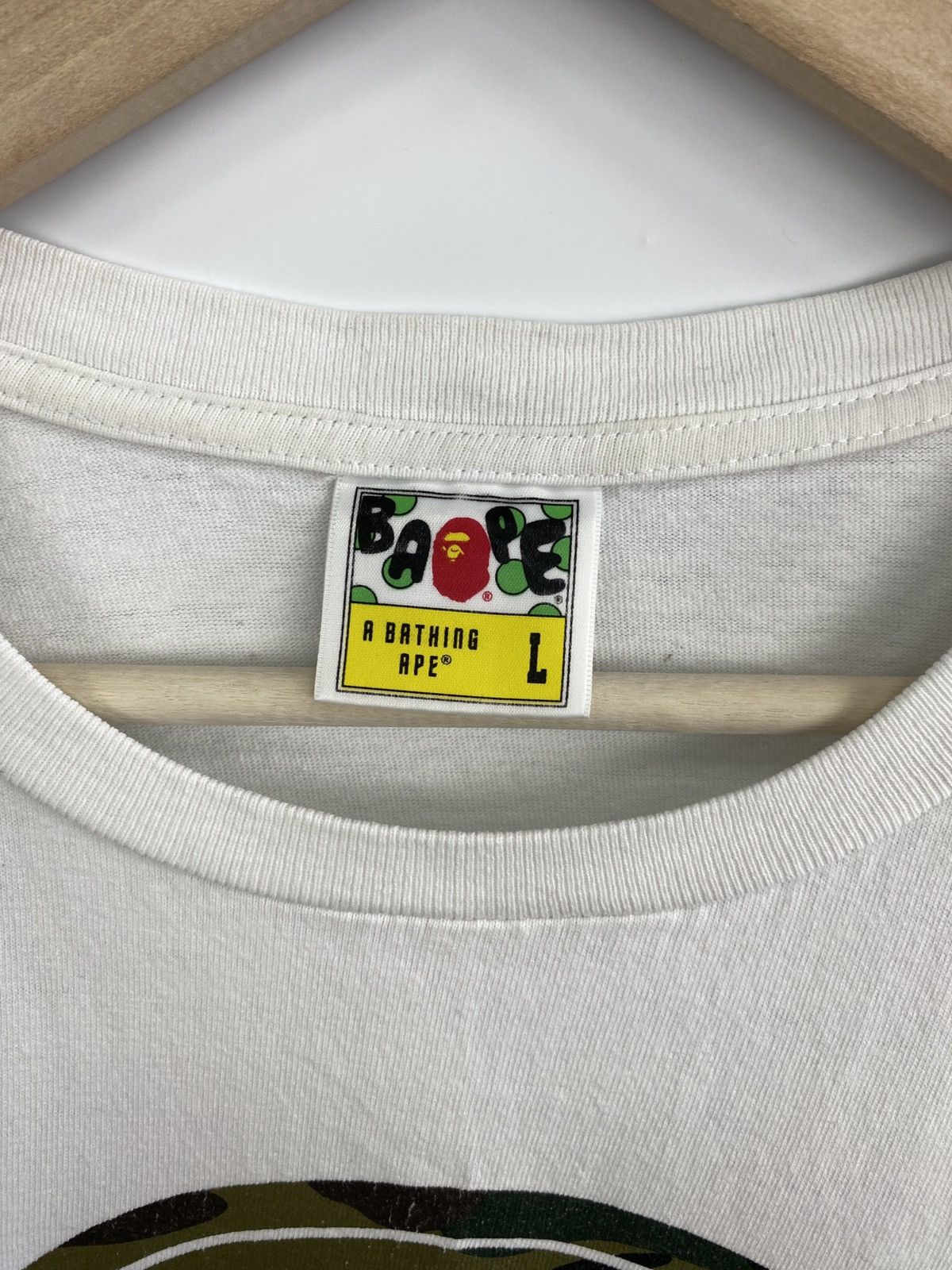 Bape 🇯🇵 Vintage Bape A Bathing Ape Camo Busy Works T-Shirt Rare Size US L / EU 52-54 / 3 - 6 Thumbnail