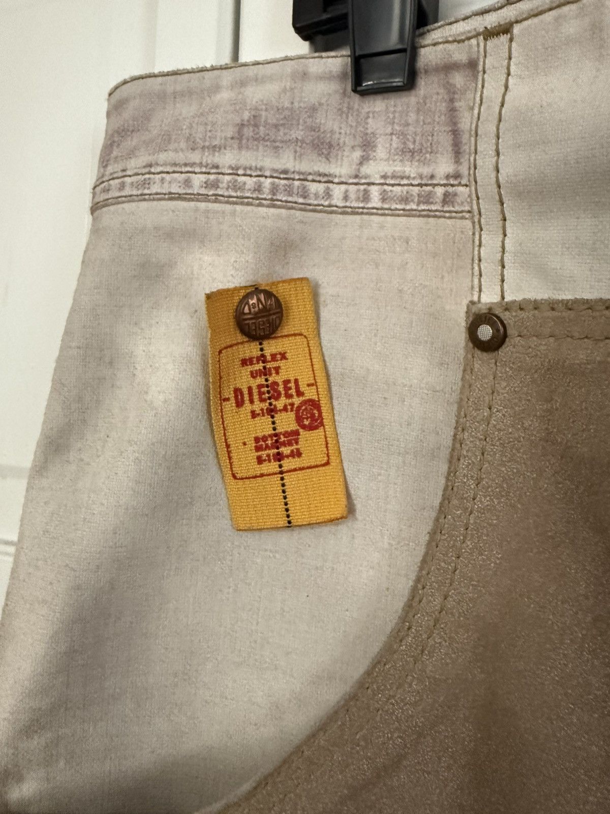 Diesel Diesel D4D-5 Waxed Canvas Double Knee Pants Size US 36 / EU 52 - 2 Thumbnail