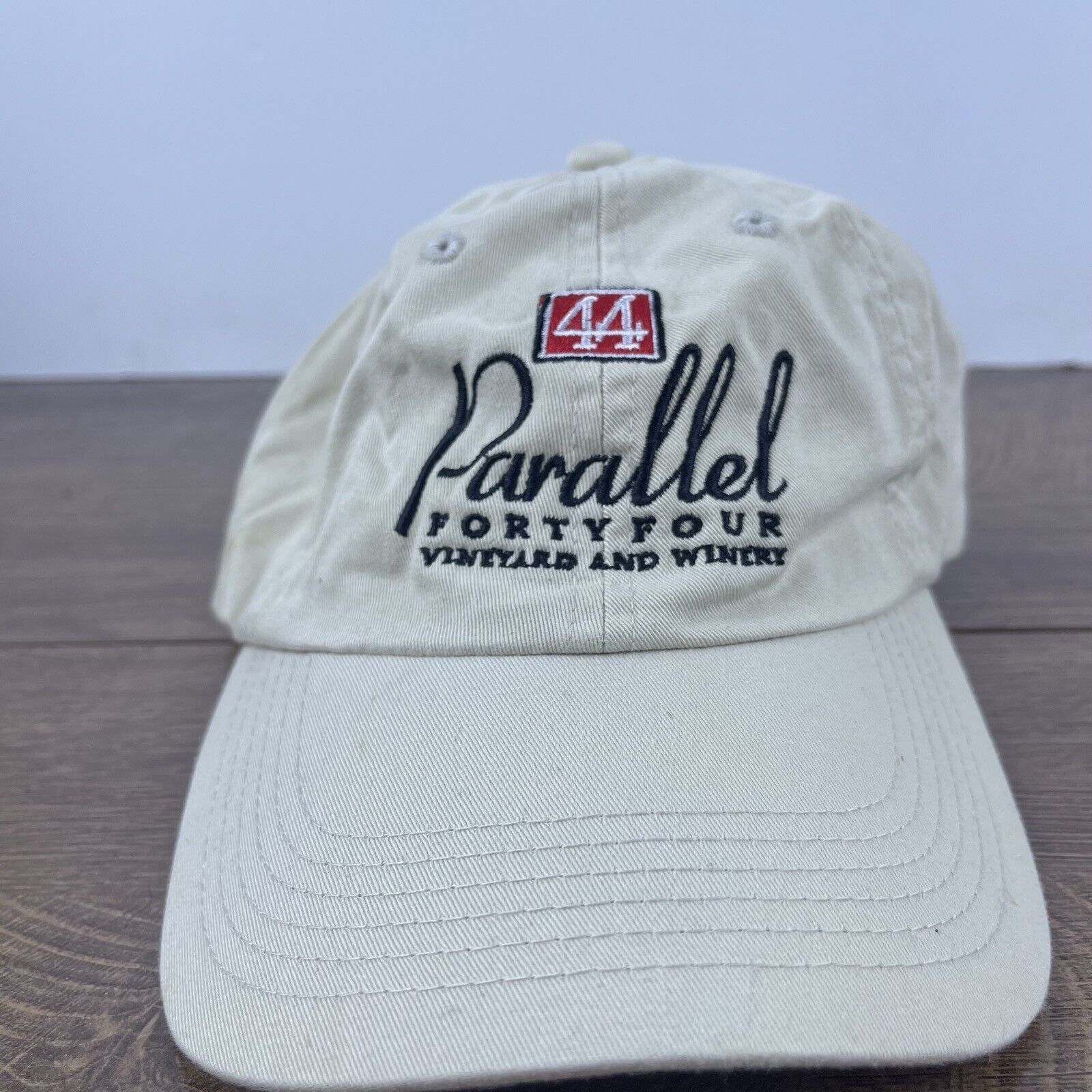 Other Parallel Forty Four Hat Vineyard 44 White Hat Adjustable Whi Size ONE SIZE - 1 Thumbnail