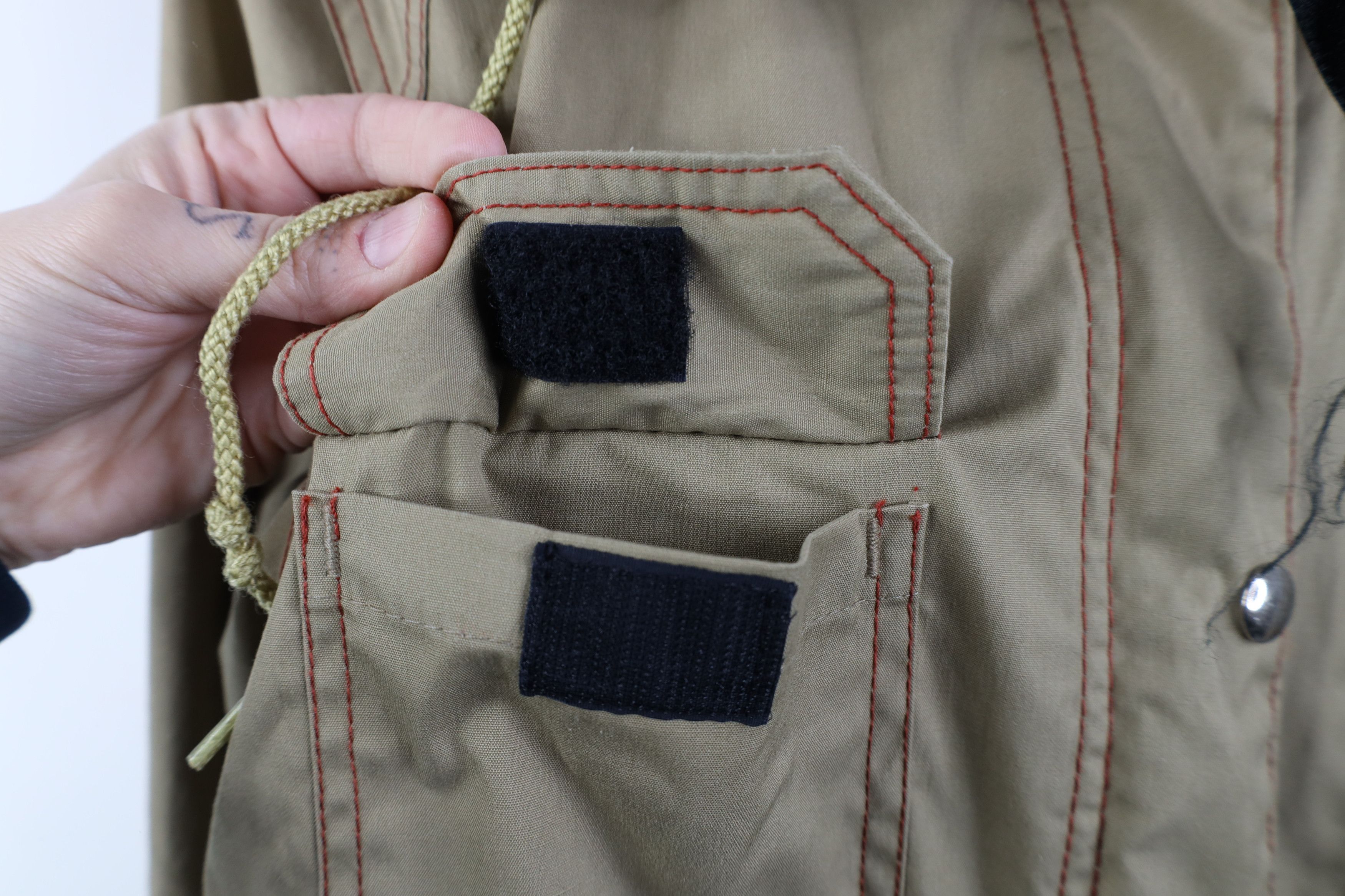 Vintage Vintage 70s Streetwear Hooded Hiking Parka Rain Jacket USA Size L / US 10 / IT 46 - 6 Thumbnail