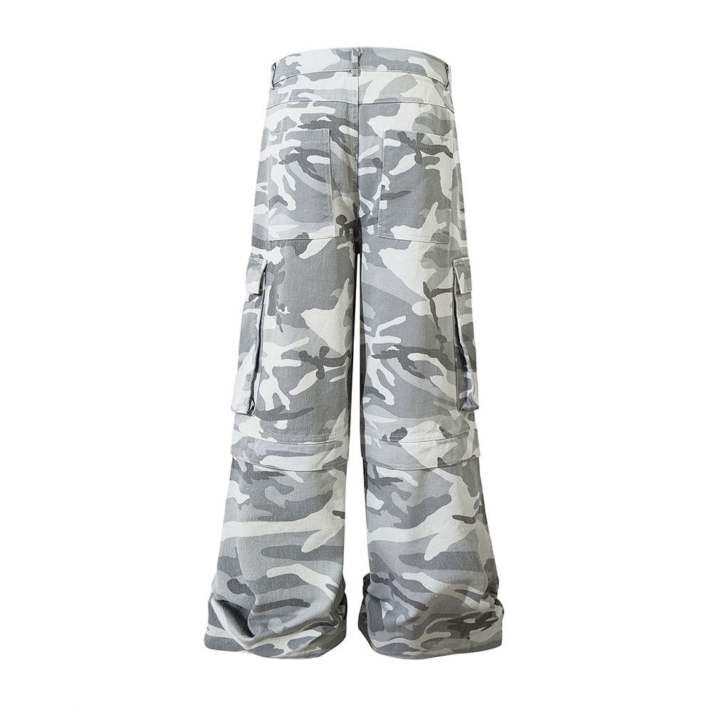 Japanese Brand × Jean High Street Multi Pocket Camouflage Baggy Size US 33 - 2 Thumbnail