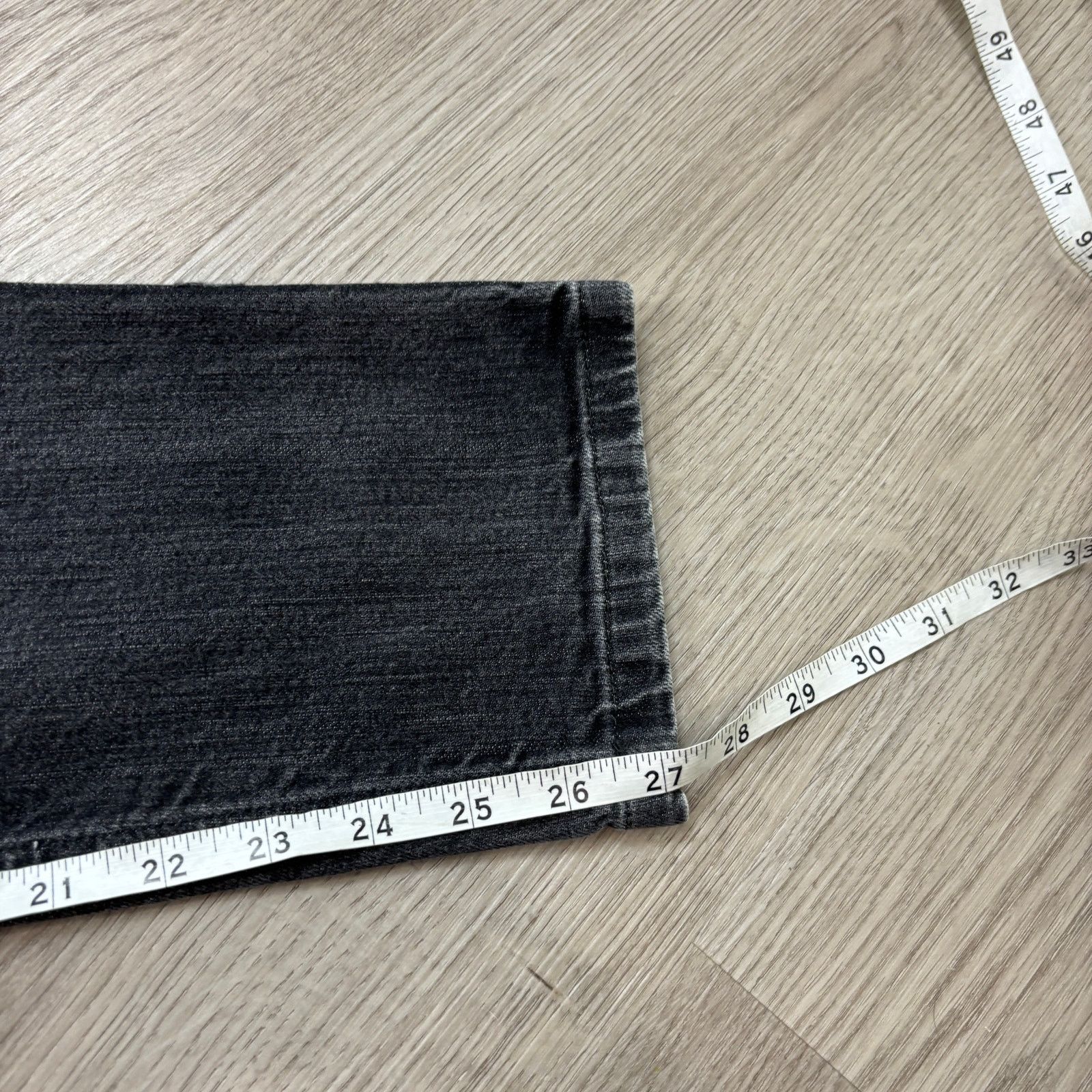 Diesel Diesel D-Luster Slim Jeans Men's 31x27 Slim Stretch Black Size US 31 - 8 Thumbnail