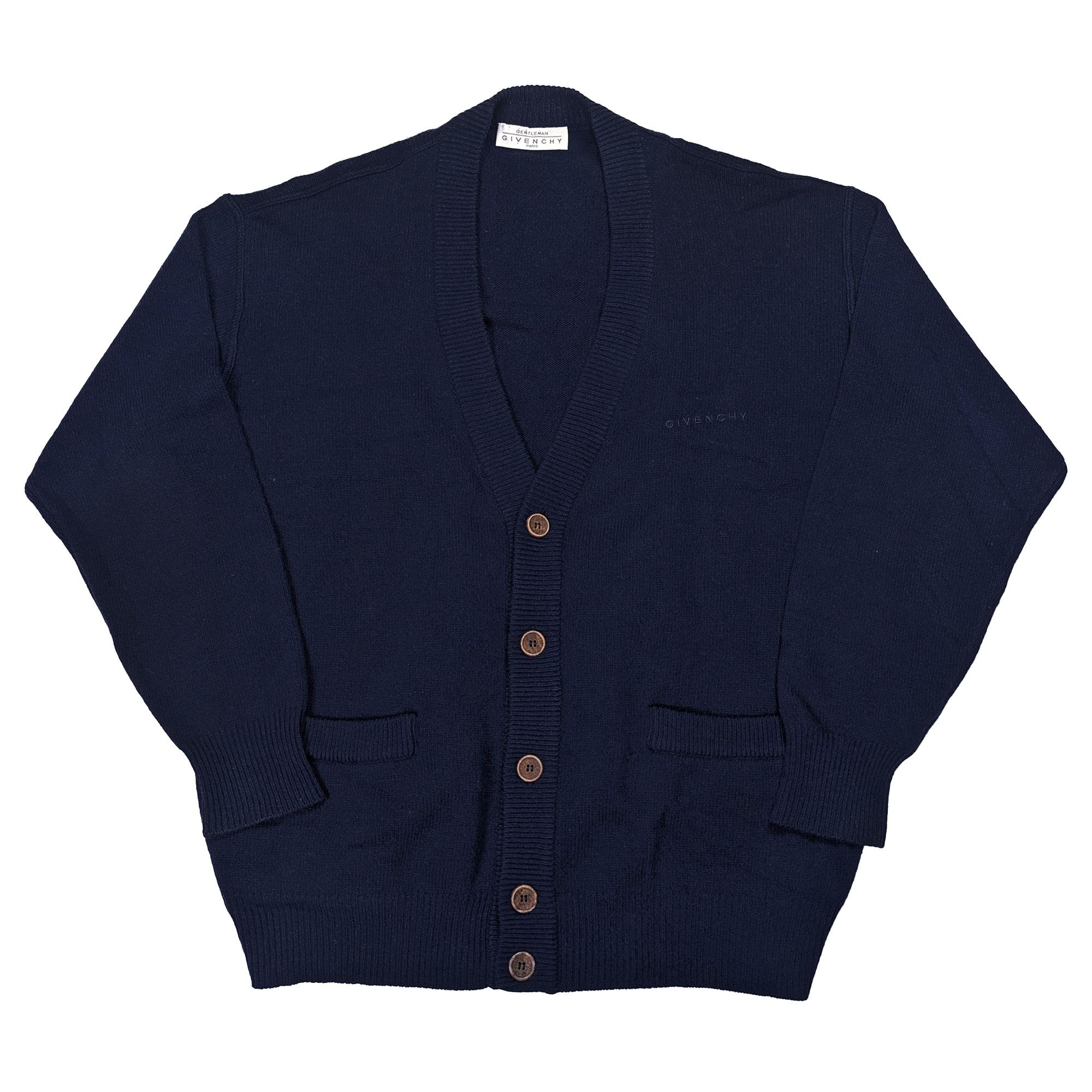 【VINTAGE GIVENCHY】　カーディガン Givenchy Vintage givenchy gentlemen heavy knit cardigan sweater