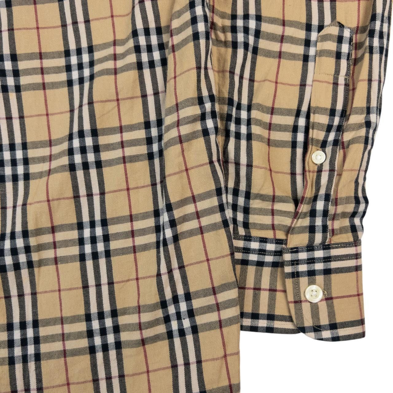 Burberry Vintage Burberry Nova Check Long Sleeve Shirt Size M Size US M / EU 48-50 / 2 - 4 Thumbnail