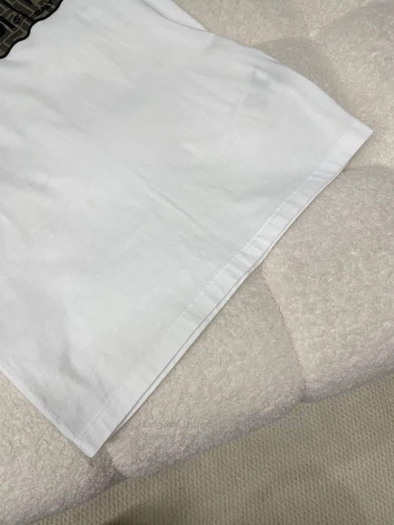 Fendi Fendi White Short-Sleeve T-Shirt Size US S / EU 44-46 / 1 - 7 Thumbnail